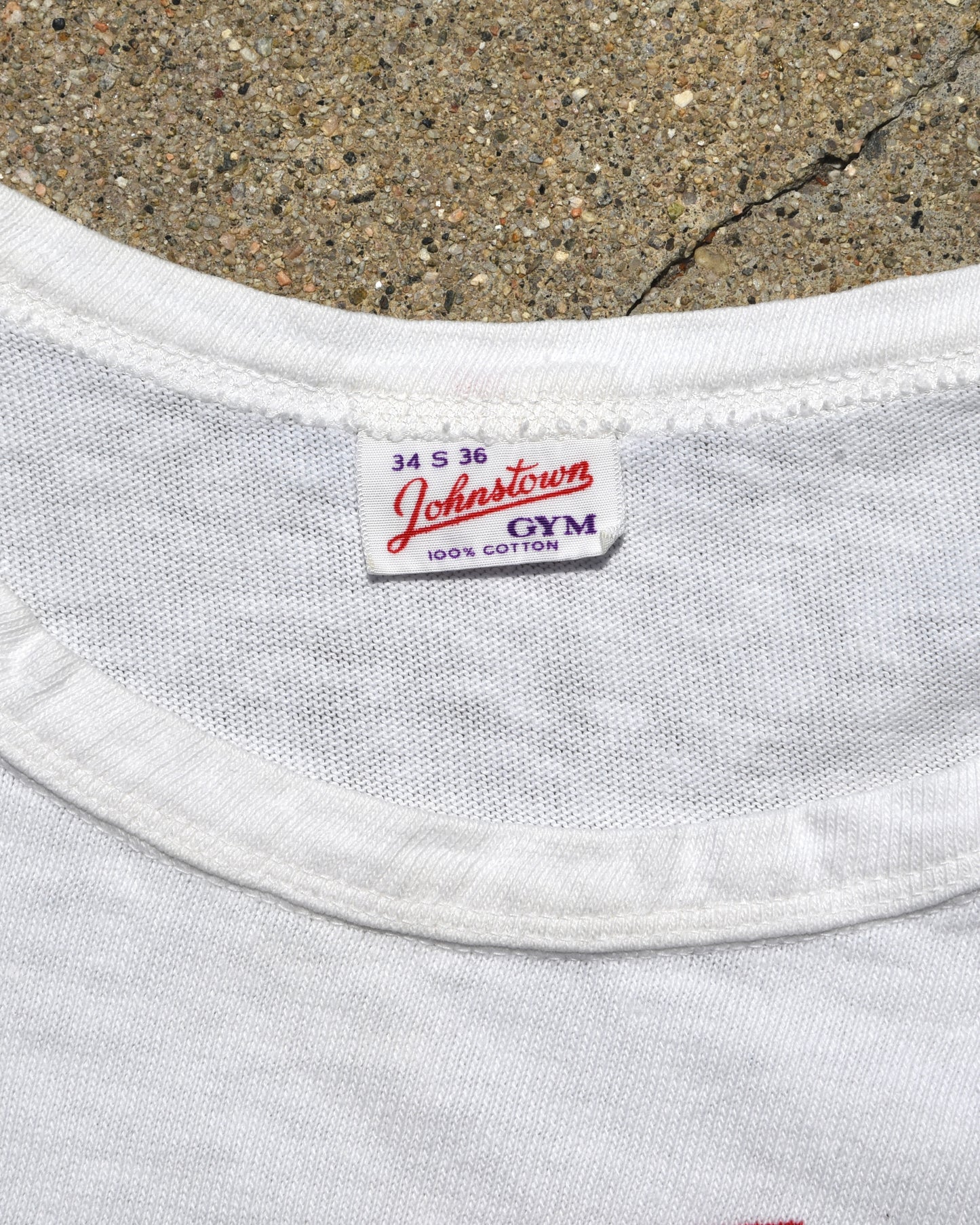 1960s USA Olympiad Tshirt - Worn & Signed by Jerry Armstrong