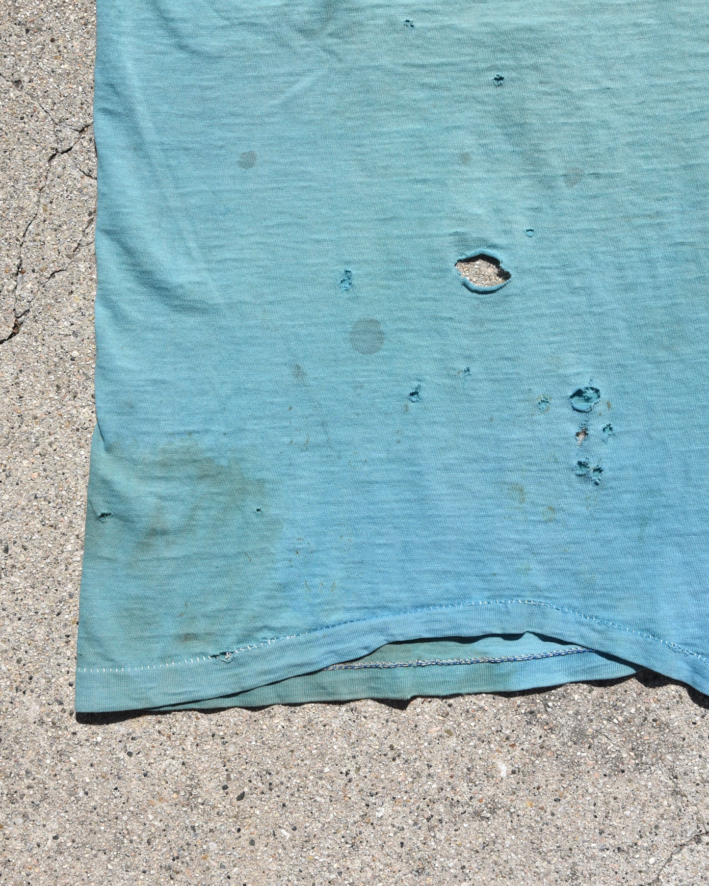 1960s Thrashed and Faded Pocket Tshirt