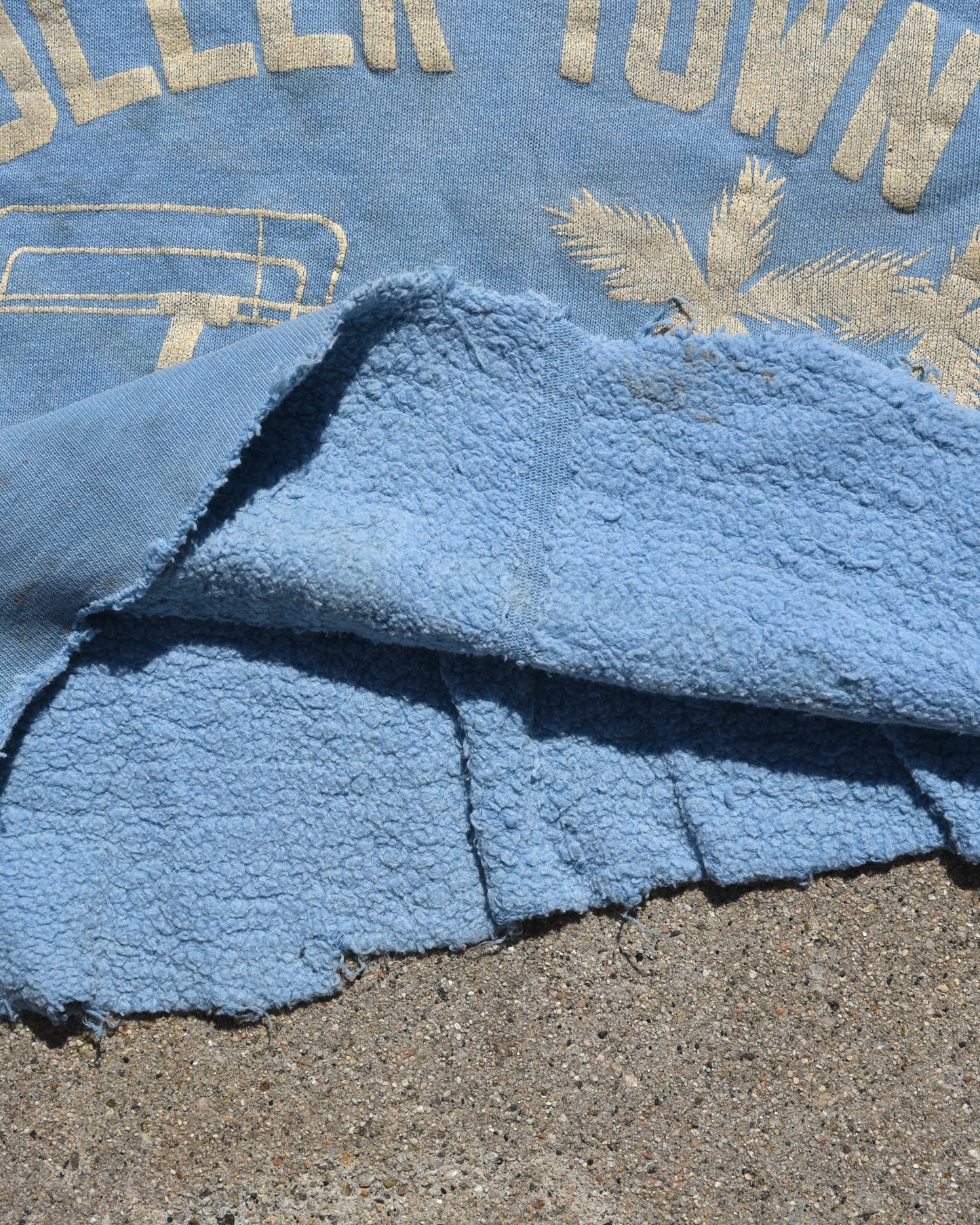 1950s Fuller Town Swim Club Single V Sweatshirt - Chopped