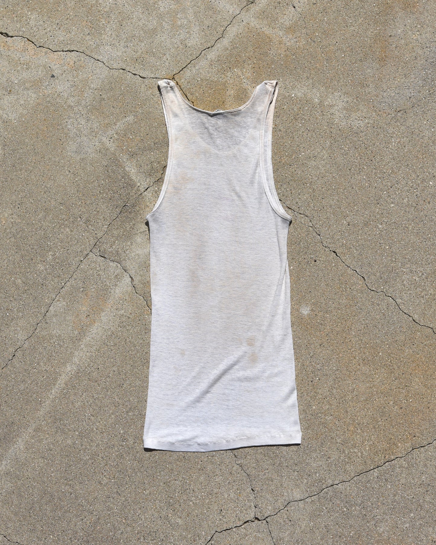 1960s Lucky Bunny Stenciled Tank Top