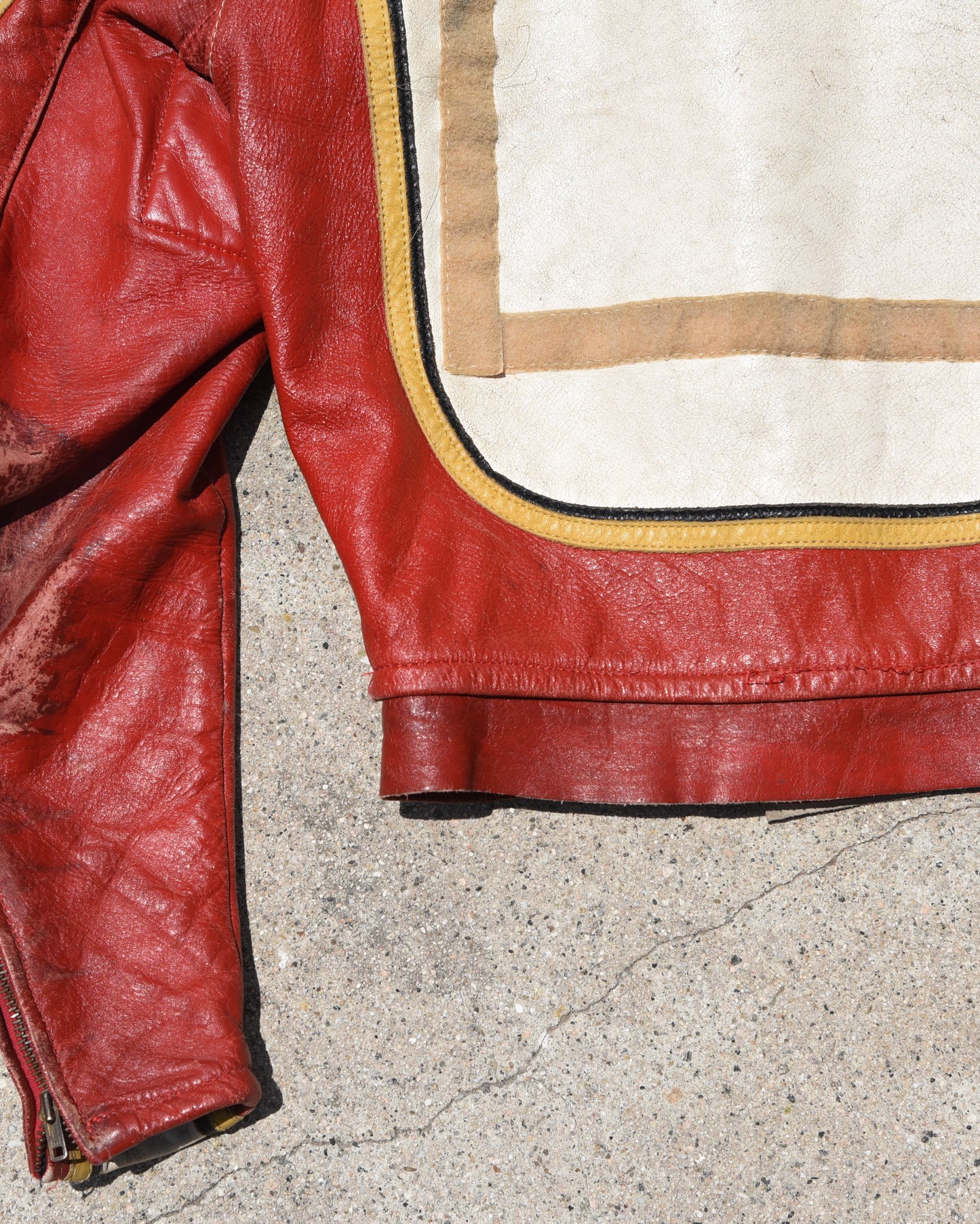 1970s Bates x Schmidt Cycle Suzuki Motorcycle Racing Jacket