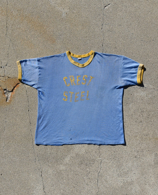 1950s Russell Southern Crest Steel Jersey