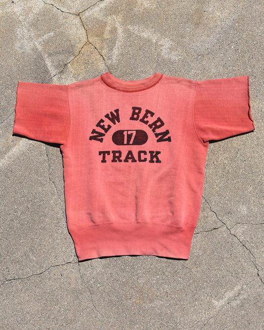 1950s Sun Faded New Bern Track Sweatshirt