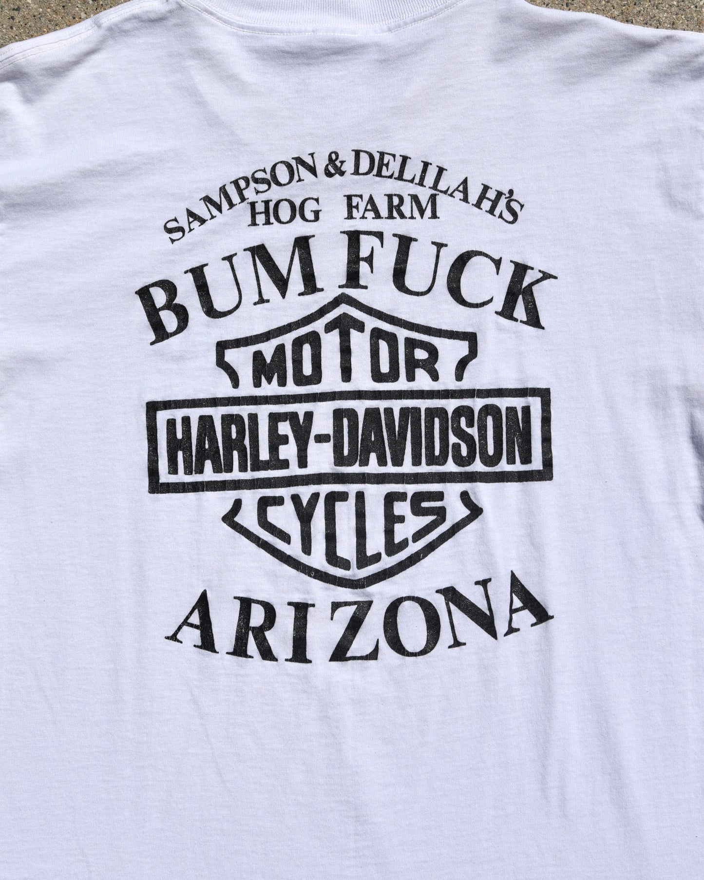 1990s Harley Davidson Bum Fuck Arizona Tshirt