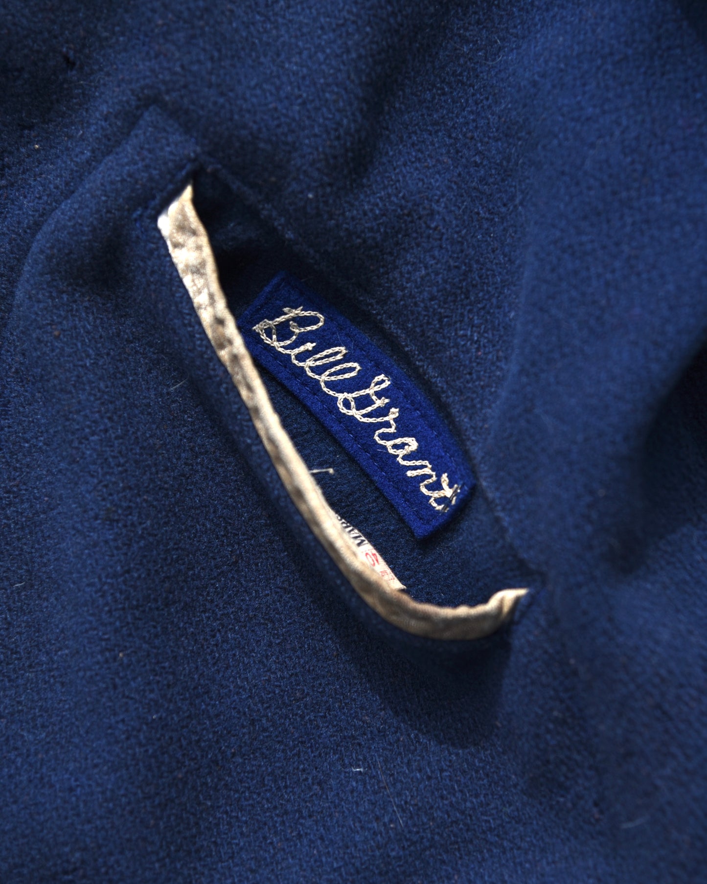 1950s Bales Motor Co. Wool Chain Stitched Jacket