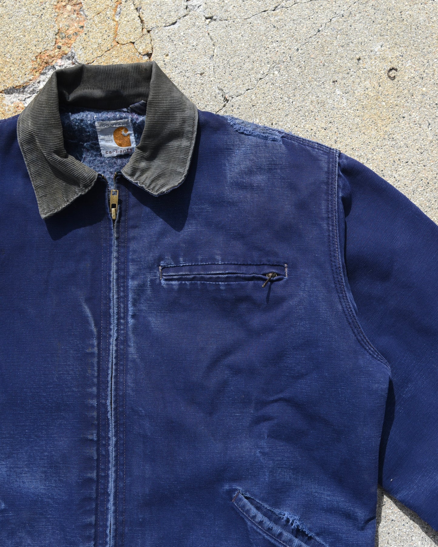 Carhartt J01 NVY Detroit Jacket - Medium