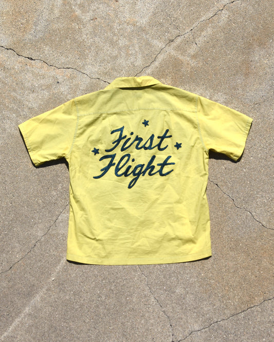 1950s Chainstitched First Flight Bowling Shirt