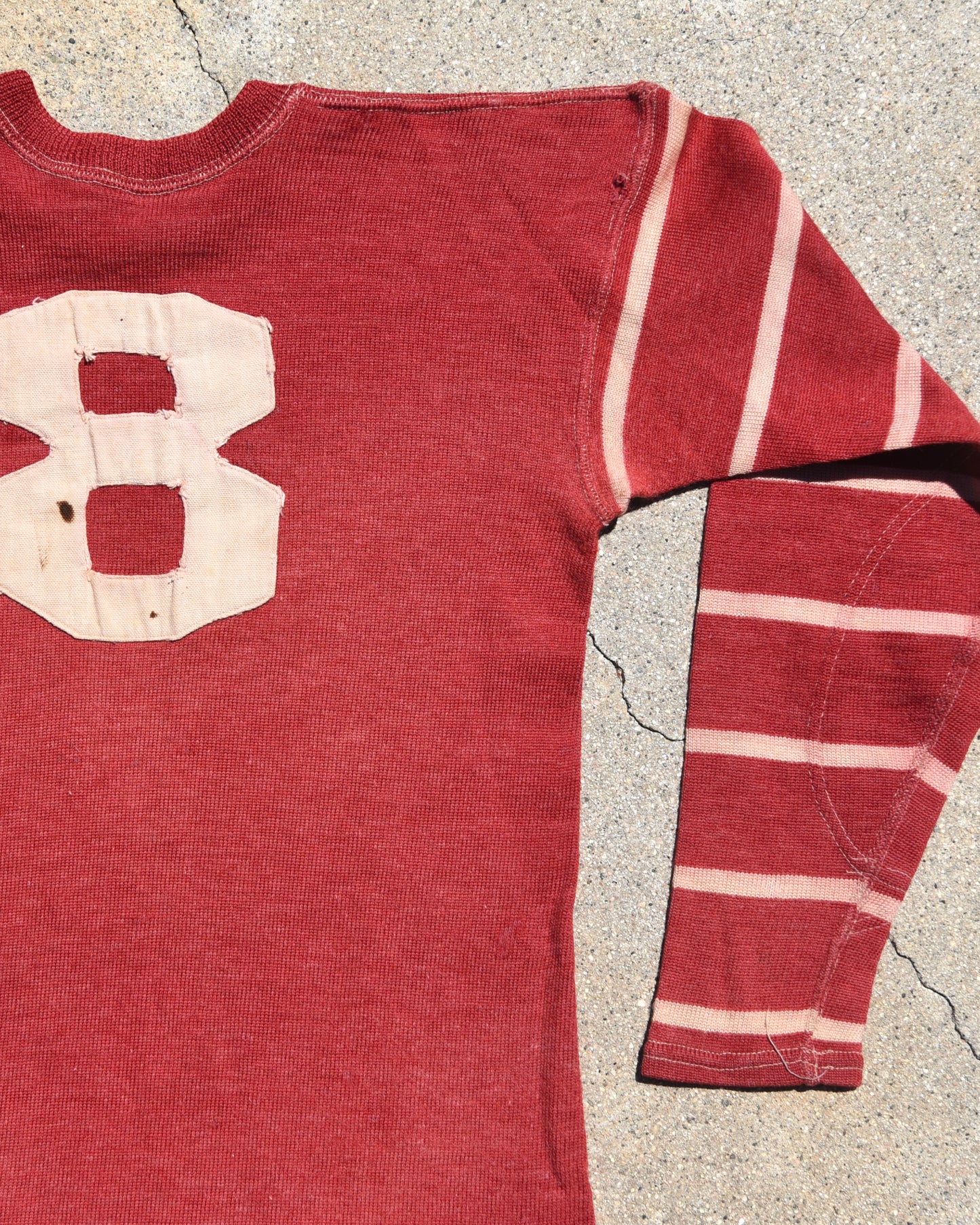 1940s Striped Football Jersey