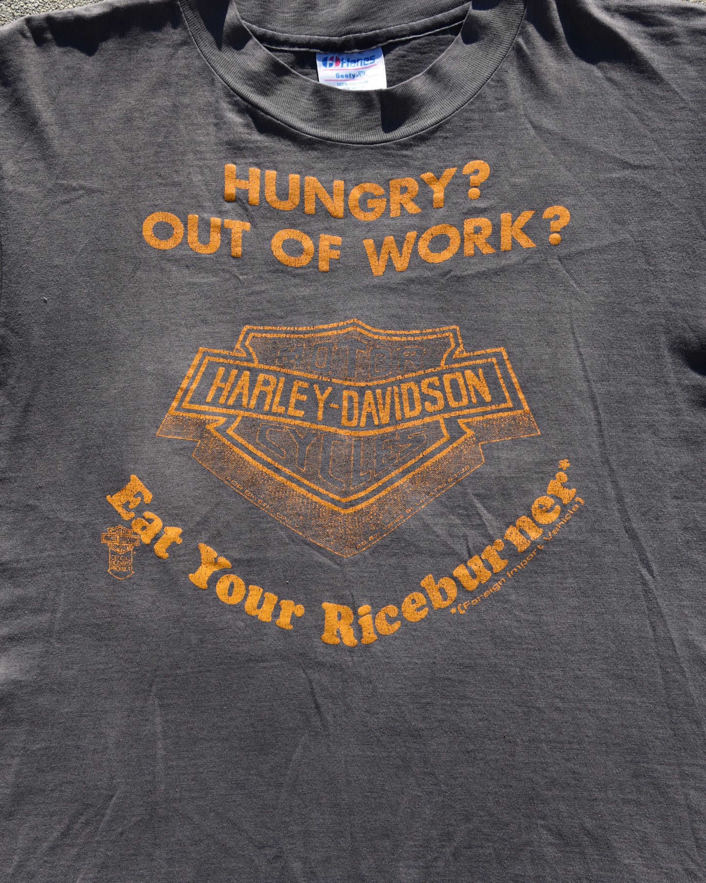 1970s Sun Faded Harley Davidson Tshirt