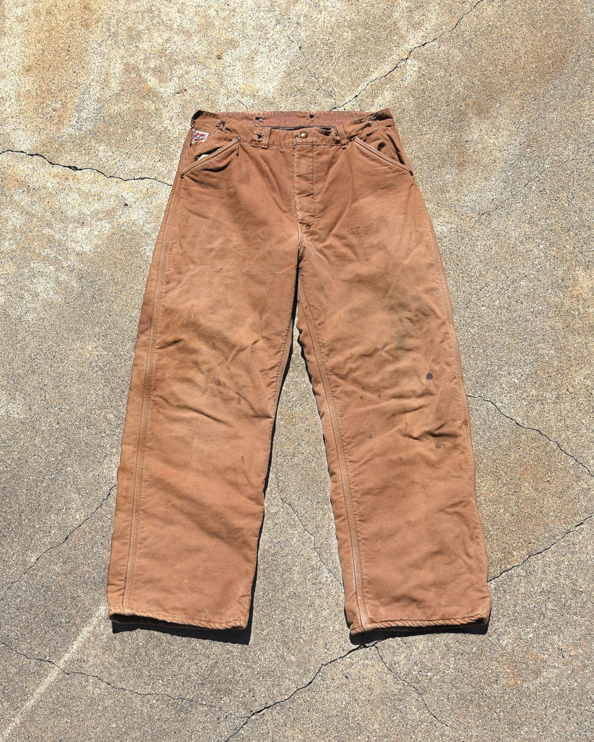 1950s Carhartt Heart Logo Canvas Pants