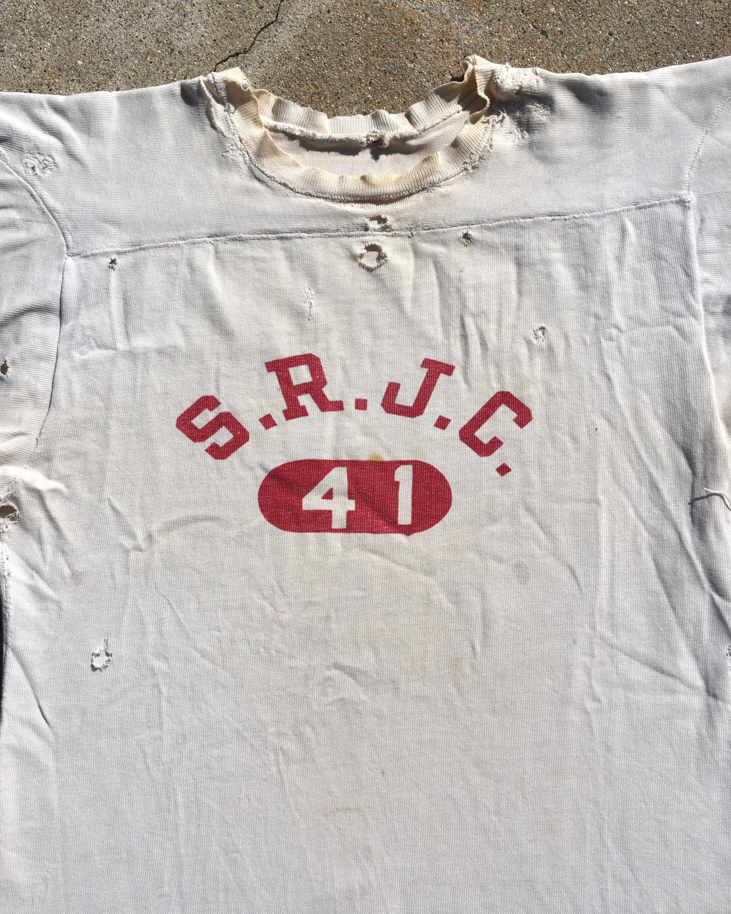 1950s SRJC Cotton Football Jersey