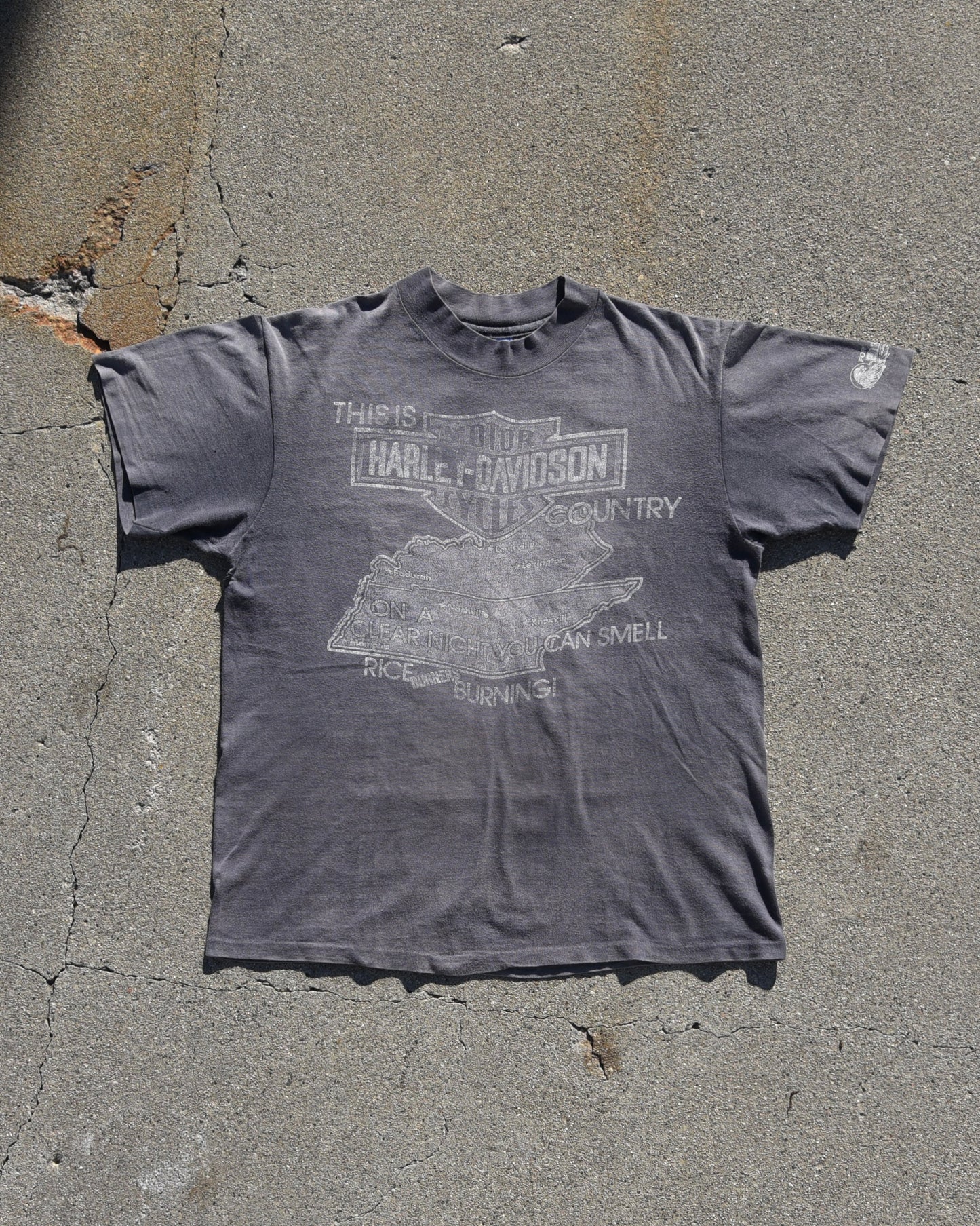 1980s Harley Davidson Rice Burner Tshirt
