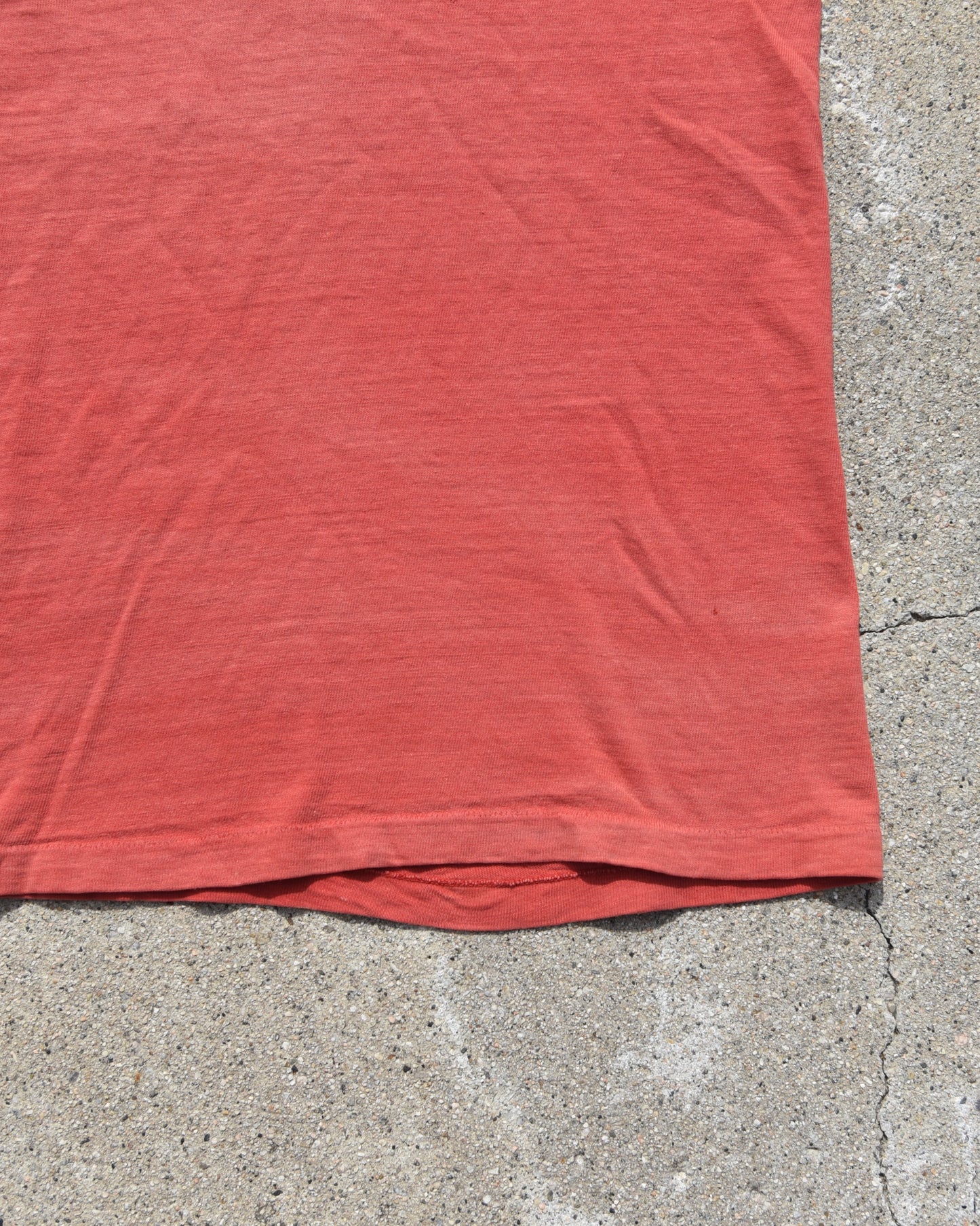 1950s Sun Faded Star Ringer Tshirt