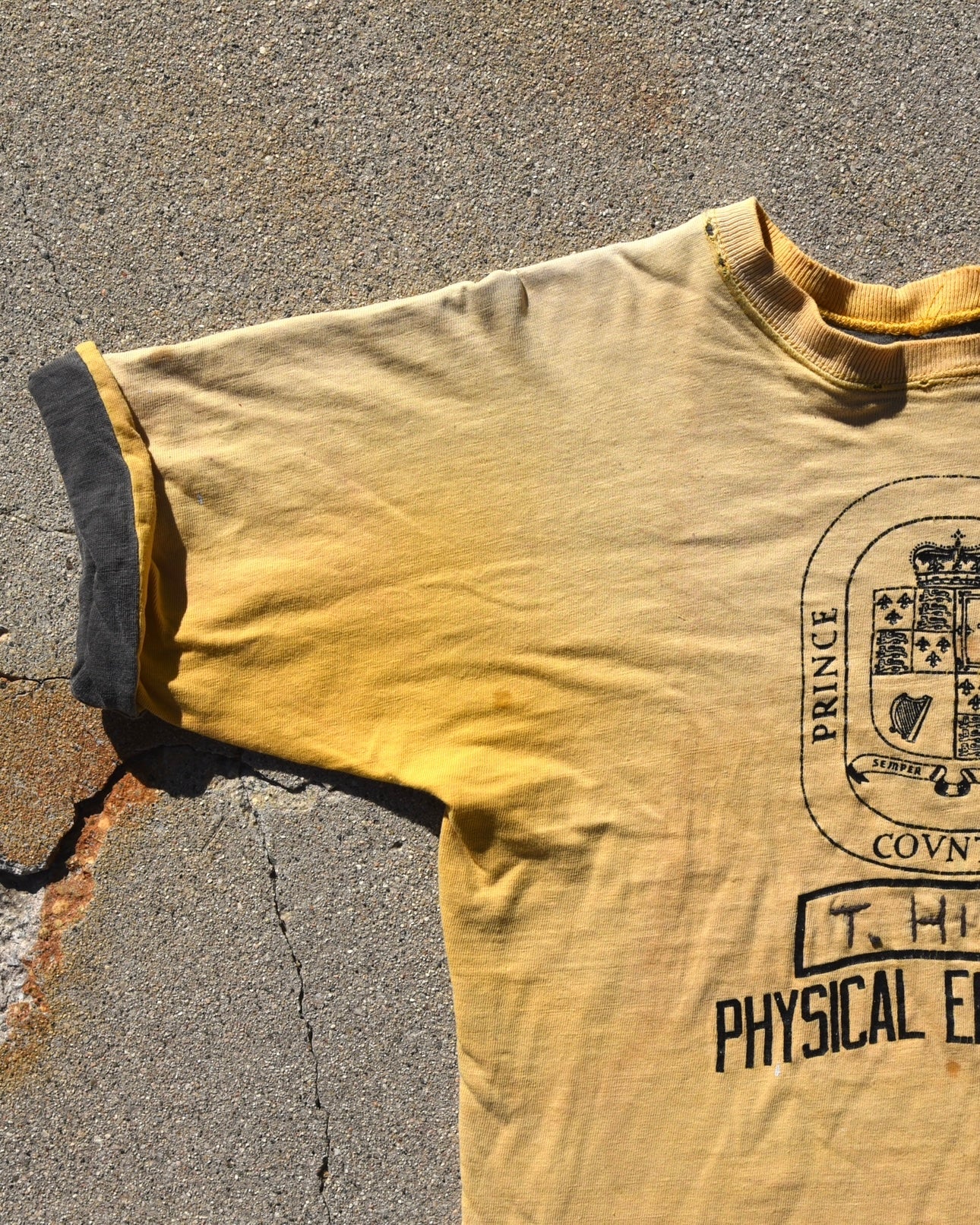 1950s Faded Prince George’s County Double Face Tshirt
