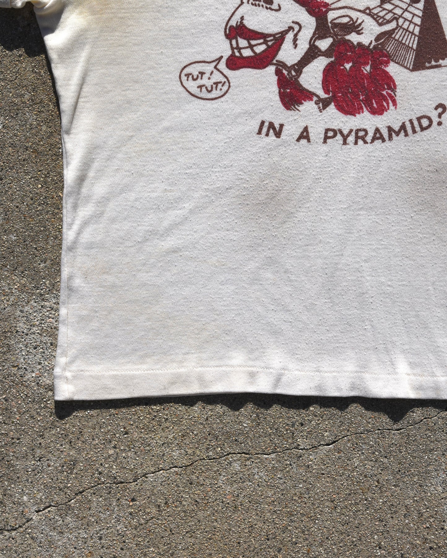 1960s Is Your Mummy In A Pyramid Souvenir Tshirt
