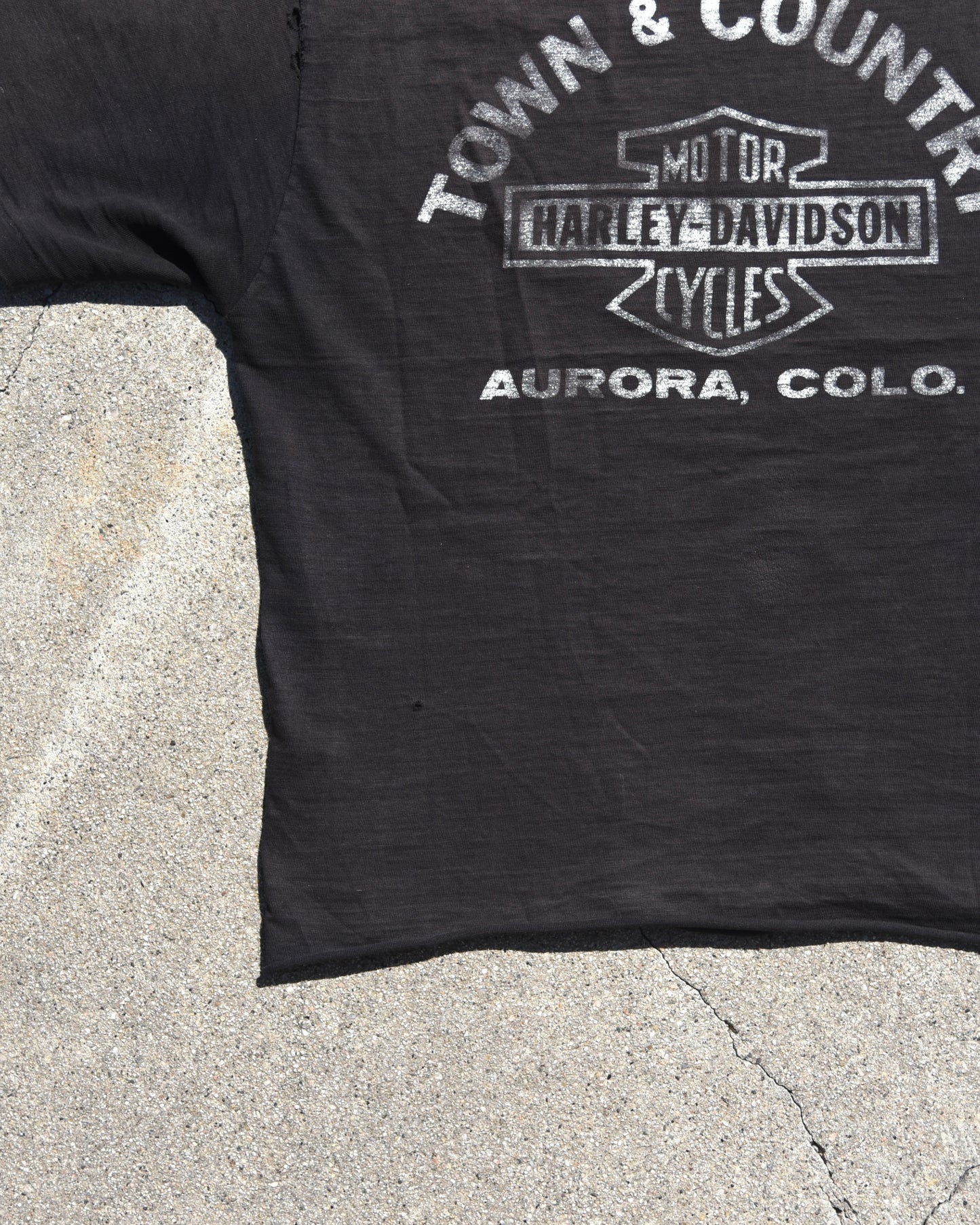 1980s Add Six More Inches Harley Davidson Tshirt