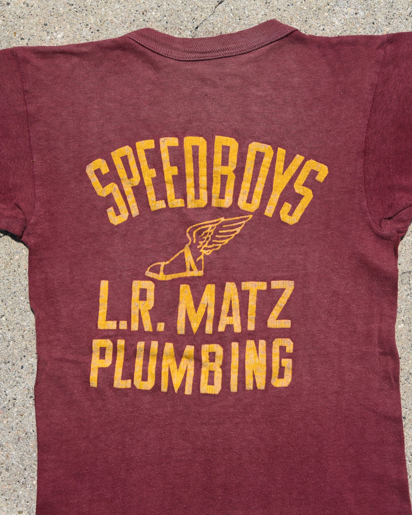 1950s Speedboys Plumbing Femme Tshirt