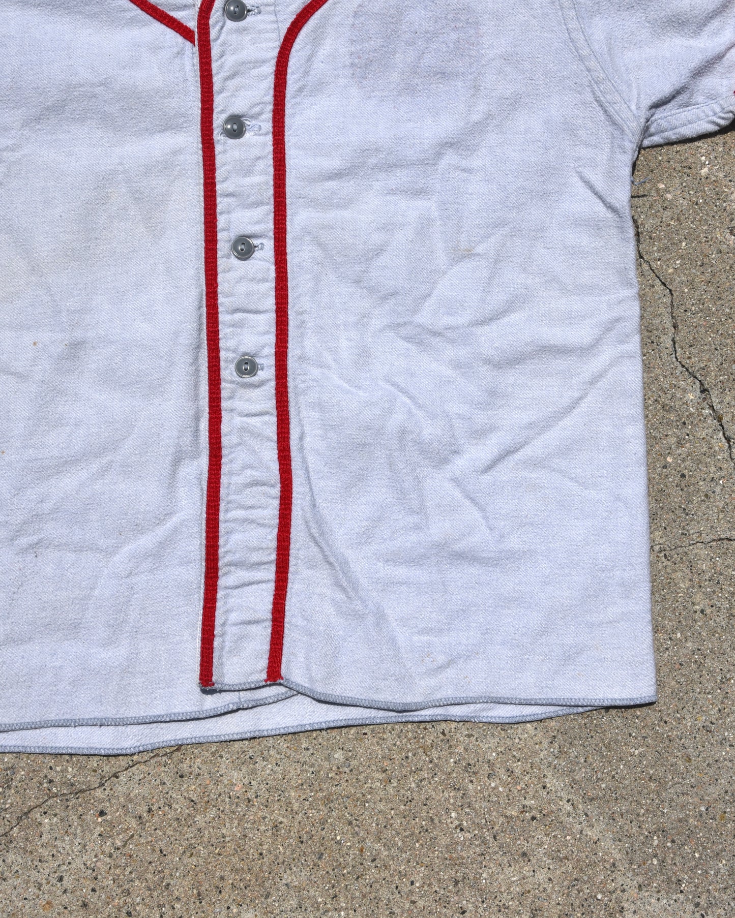 1950s Devils Chainstitched Baseball Jersey