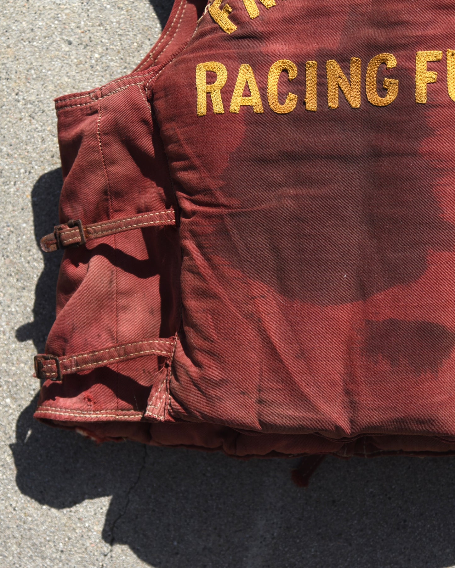 1930s Francisco Racing Fuel Life Vest
