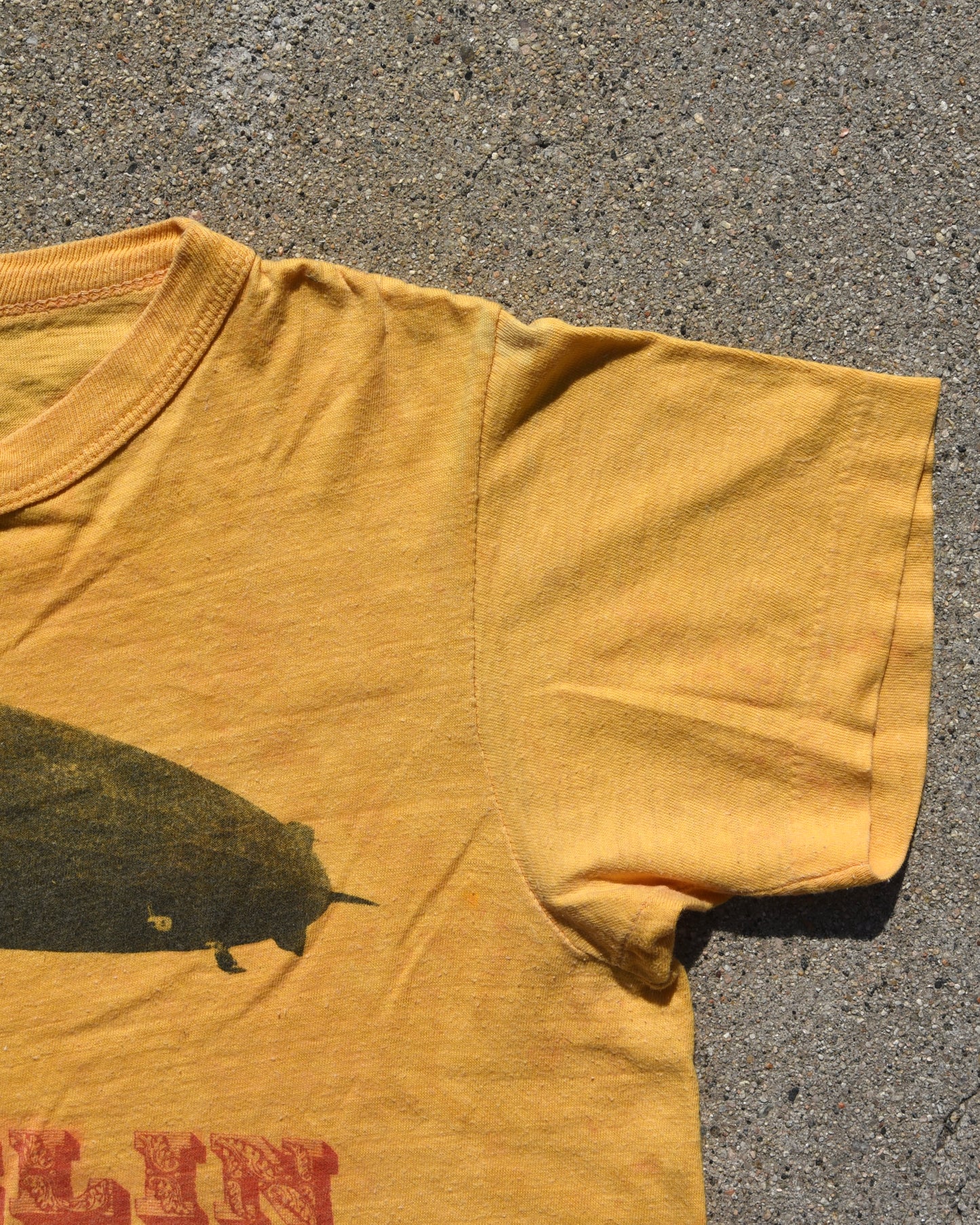 1970s Led Zeppelin Blimp Tshirt Medium