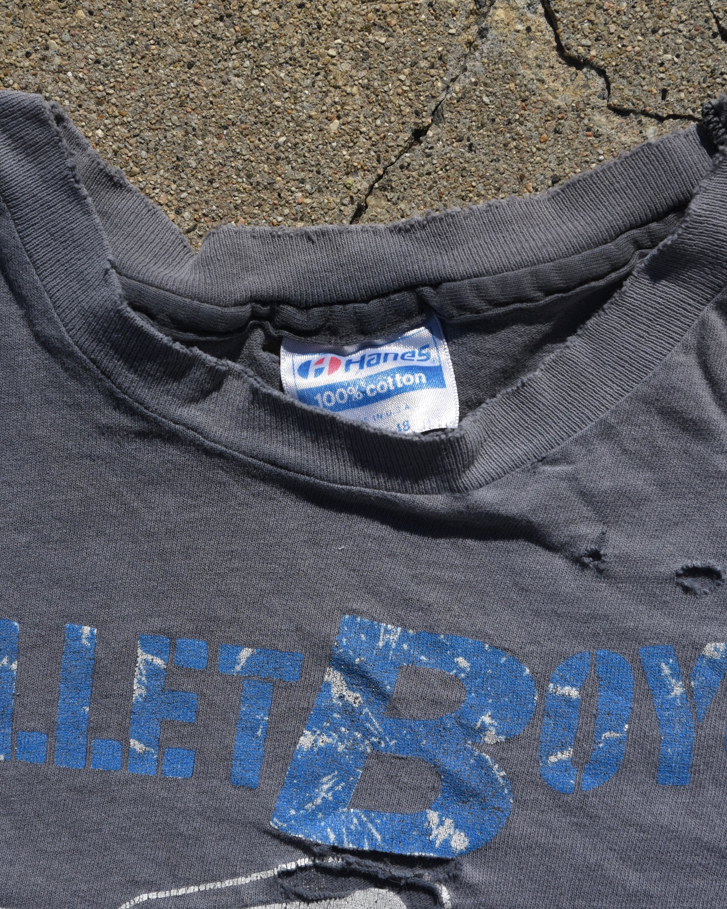 1989 Thrashed and Faded Bulletboys For The Love of Money Tshirt