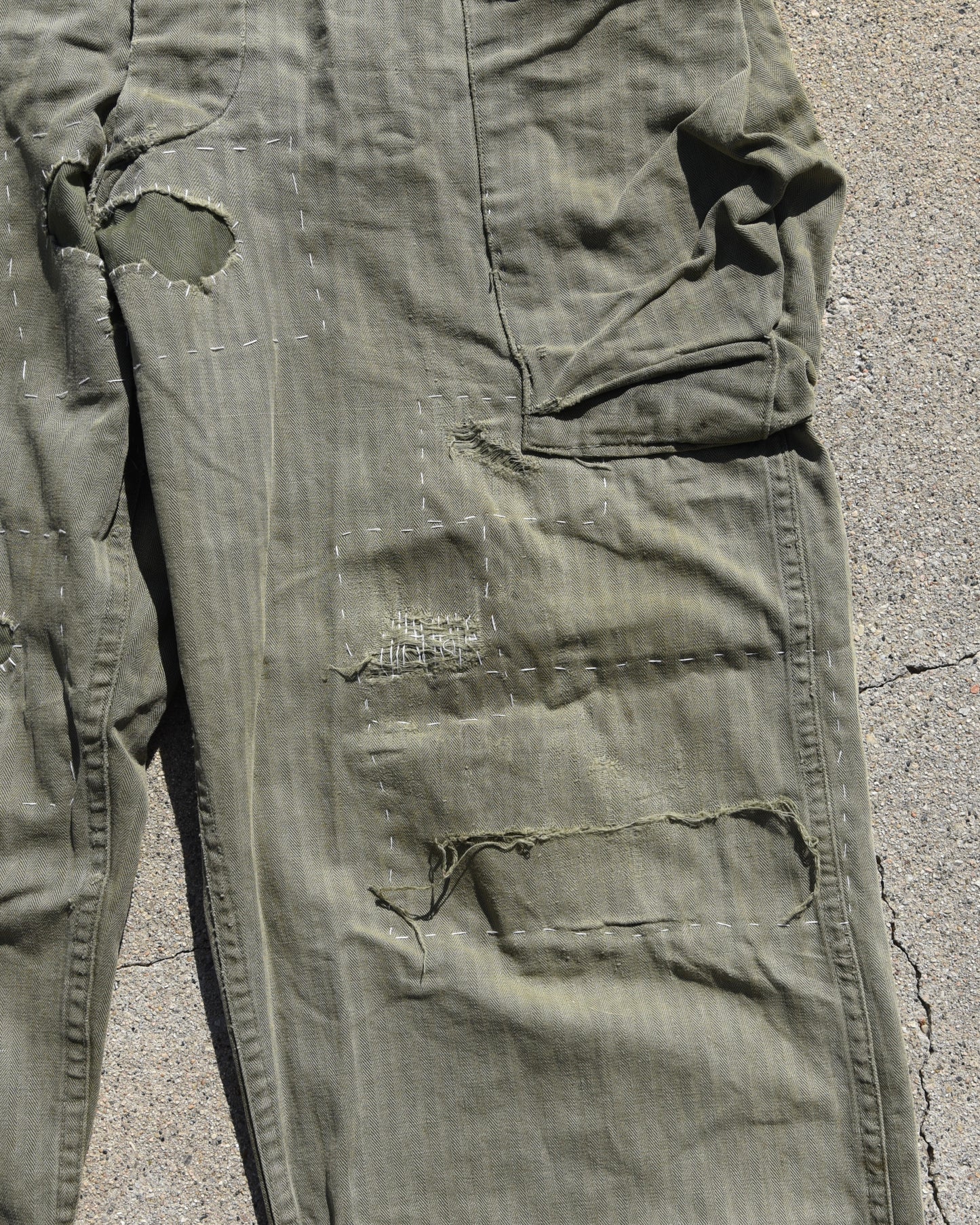 1940s 13 Star HBT Army Pants