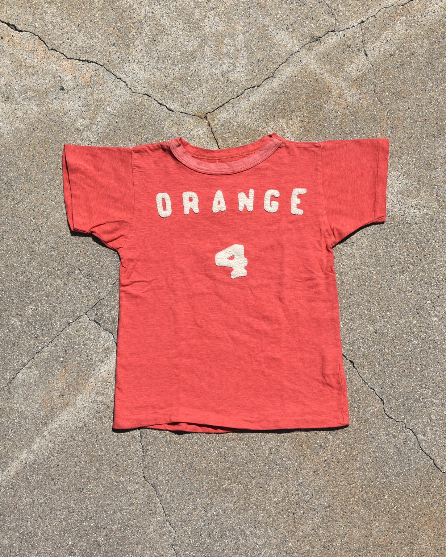 Denim Dungaree Orange 4 Tshirt