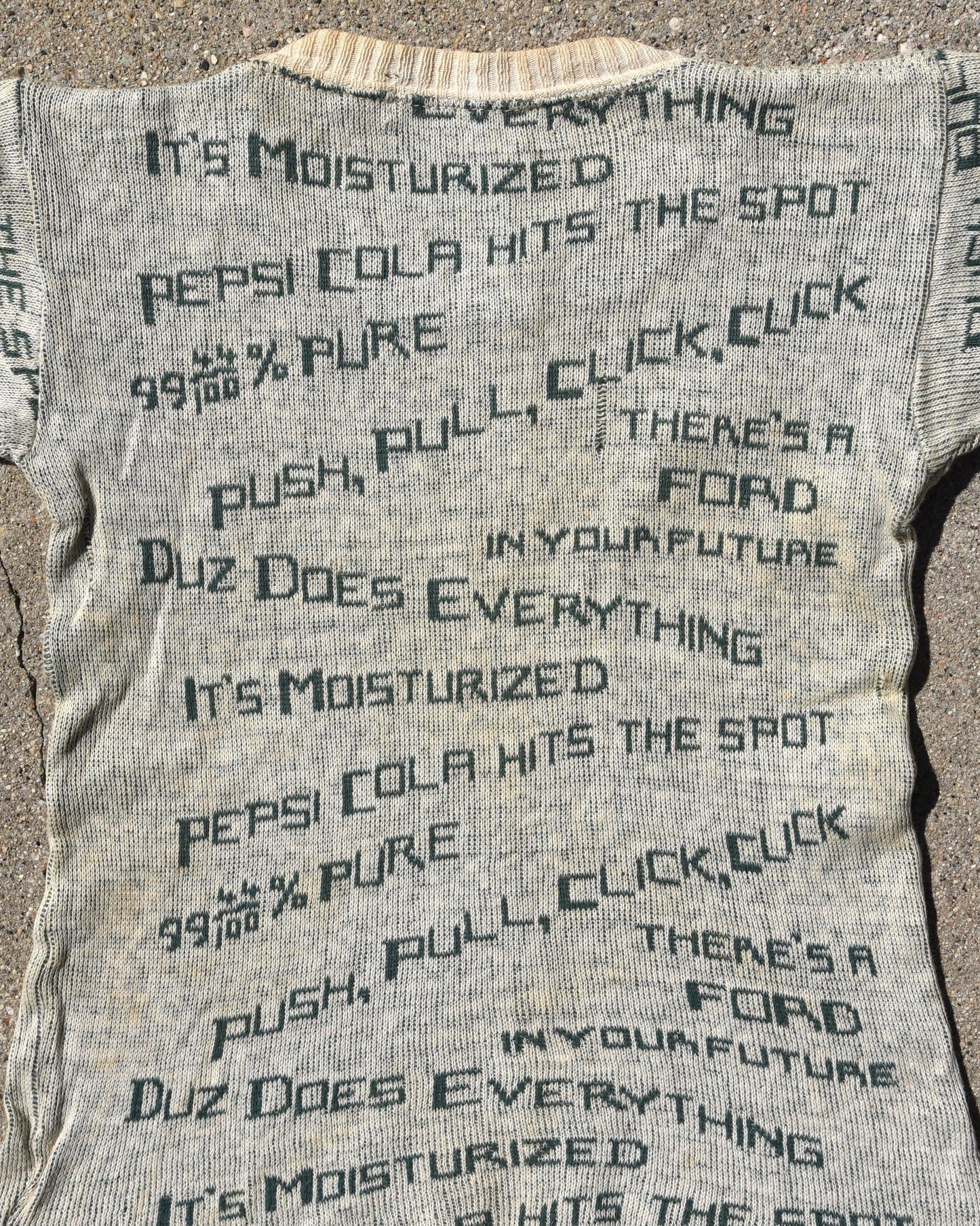 1950s Advertisement Knit Tshirt