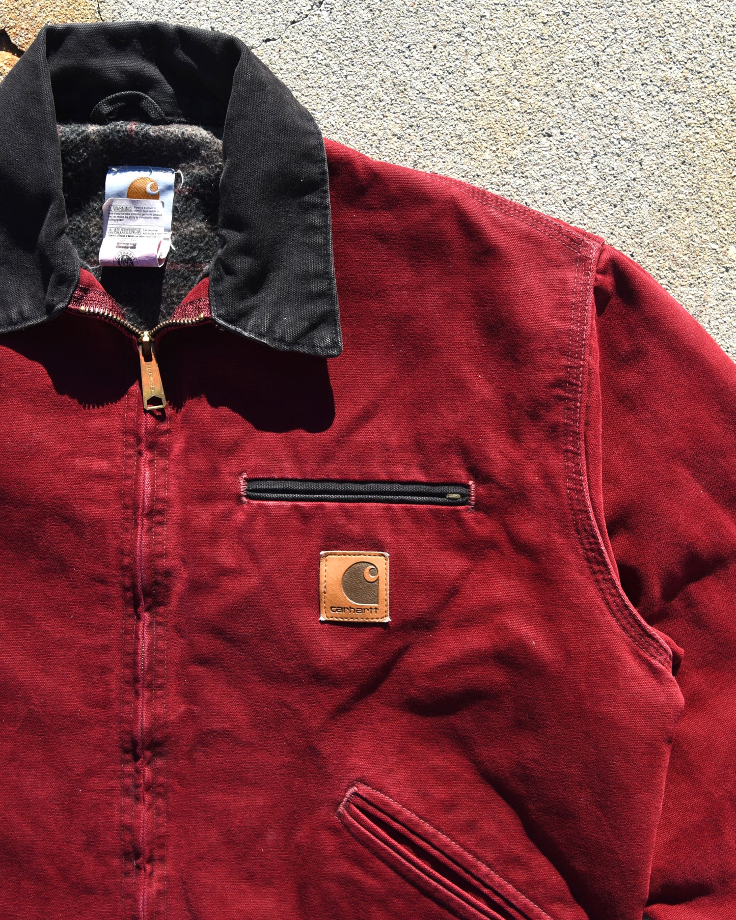 Carhartt J97 CRI Crimson Detroit Jacket