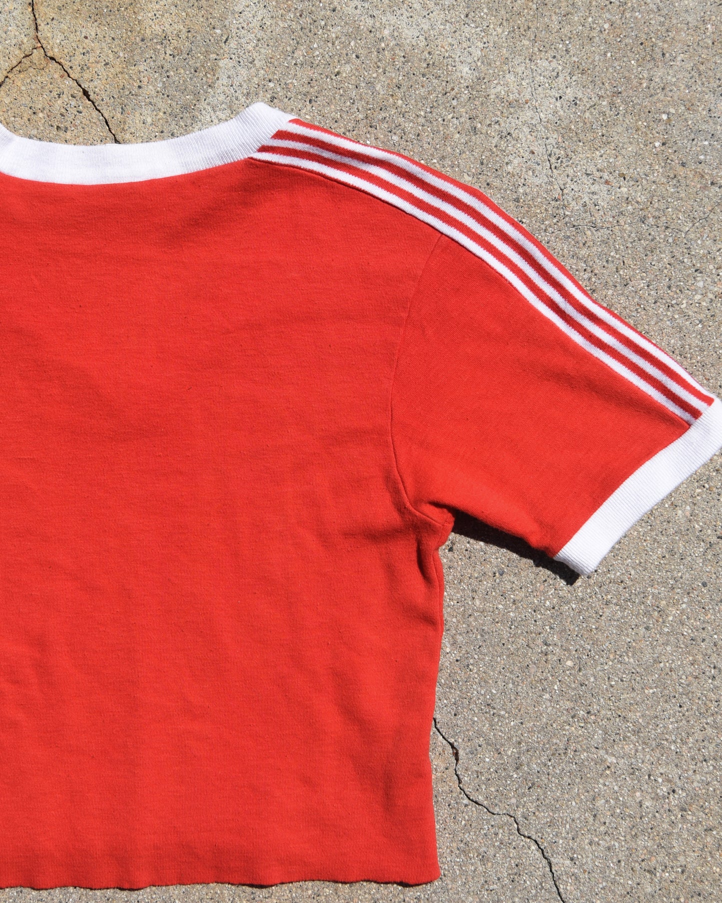 1970s Put Something Exciting Between Your Legs Harley Cropped Tshirt
