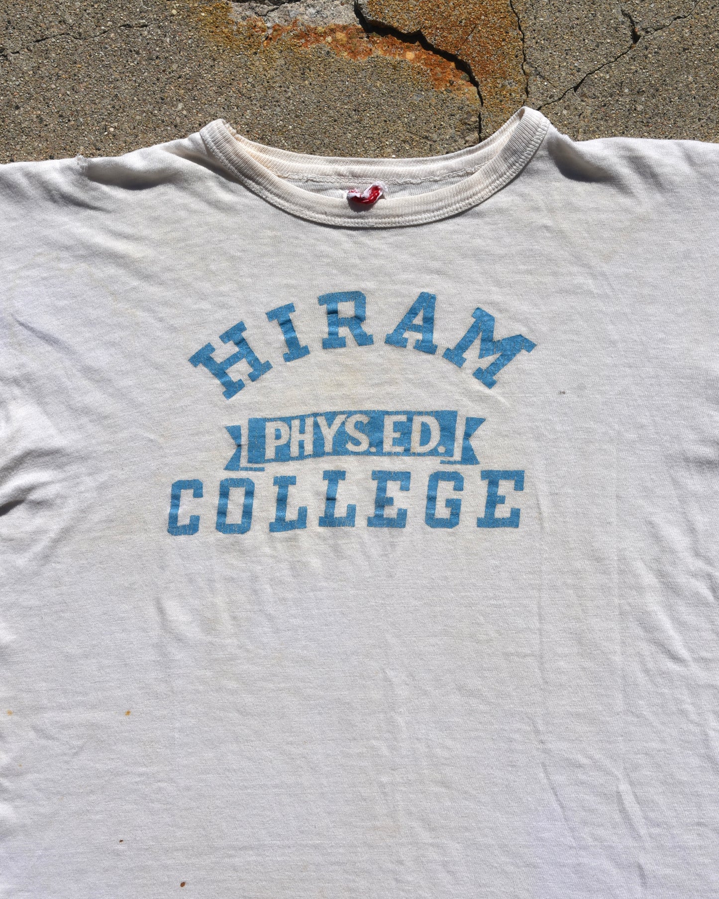 1950s Hiram College Phys Ed Tshirt