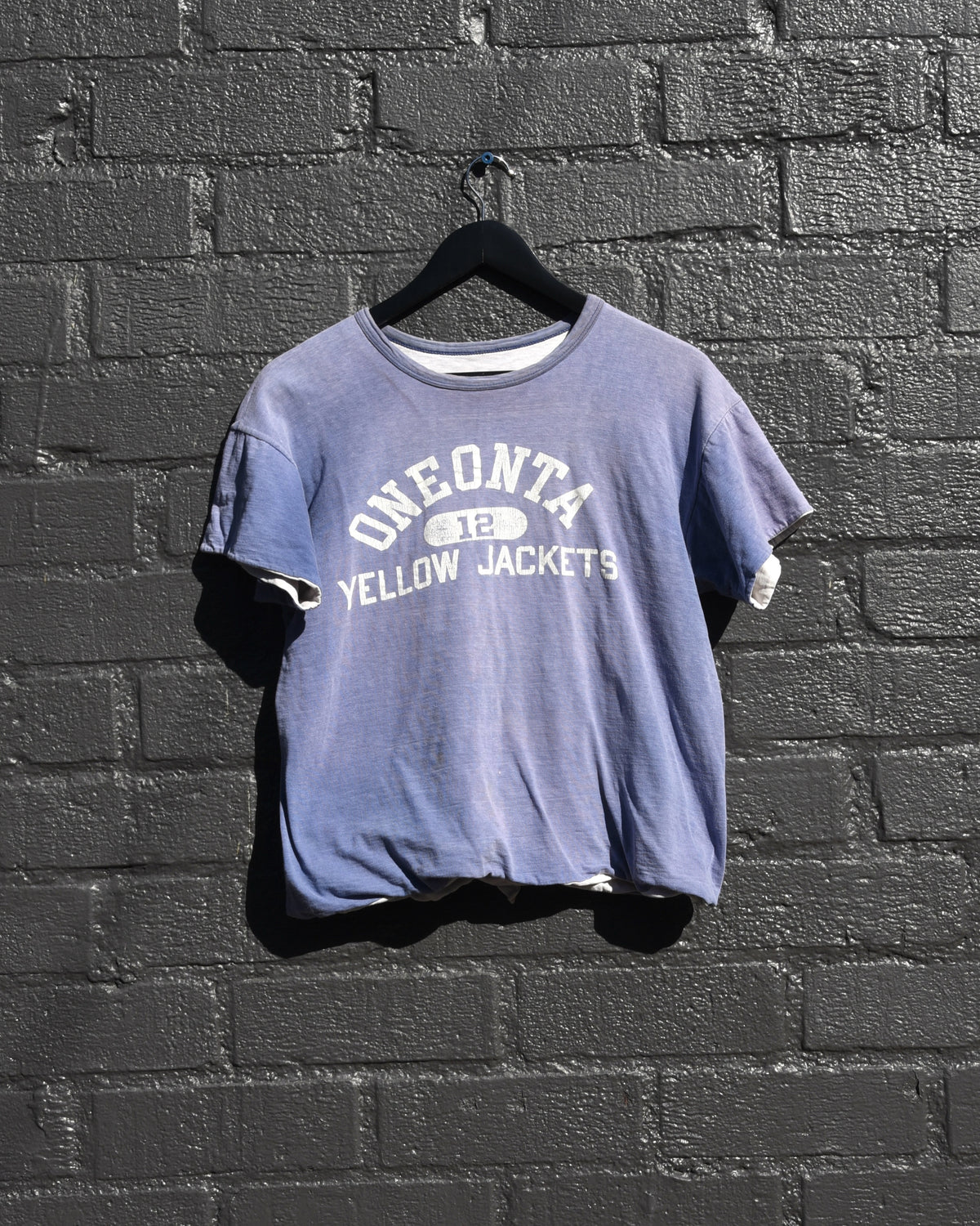 1960s Oneonta Yellow Jackets Double Face Tshirt