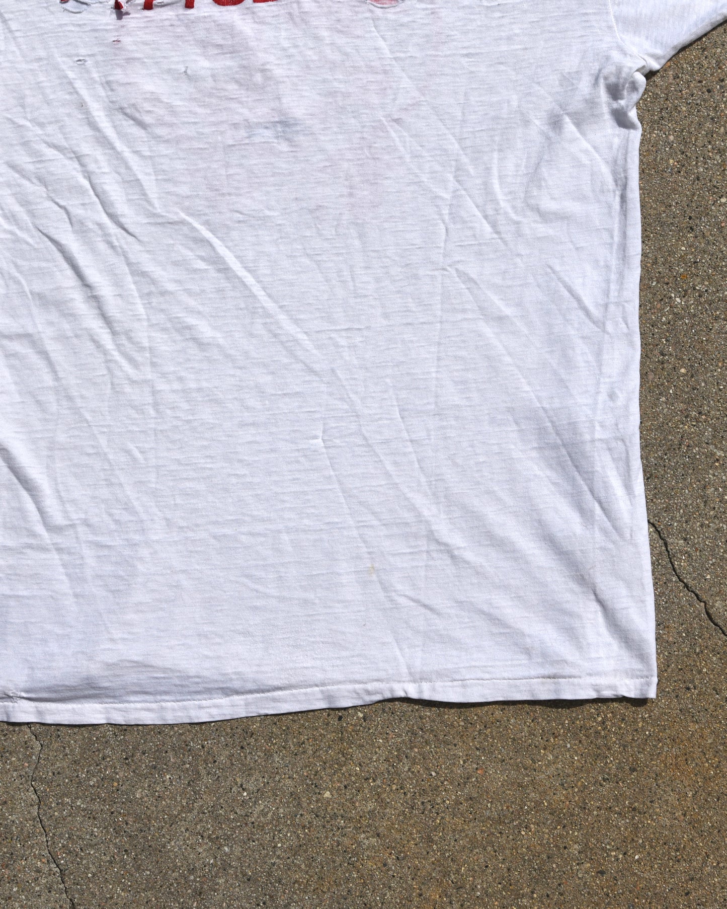 1970s Thrashed Luna Bar Ringer Tshirt