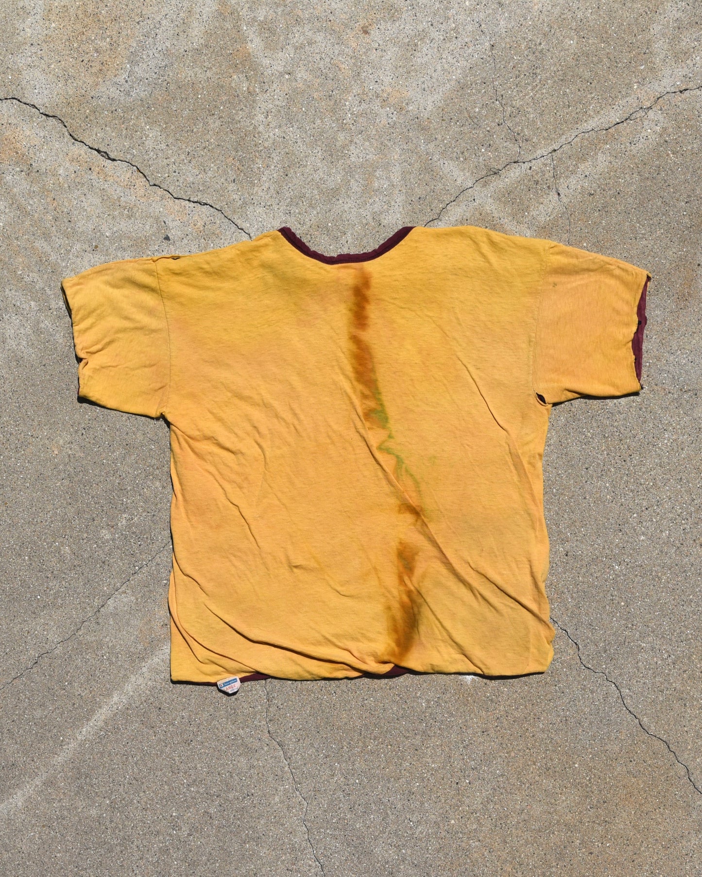 1970s Vintage Physical Education Double Face Tshirt