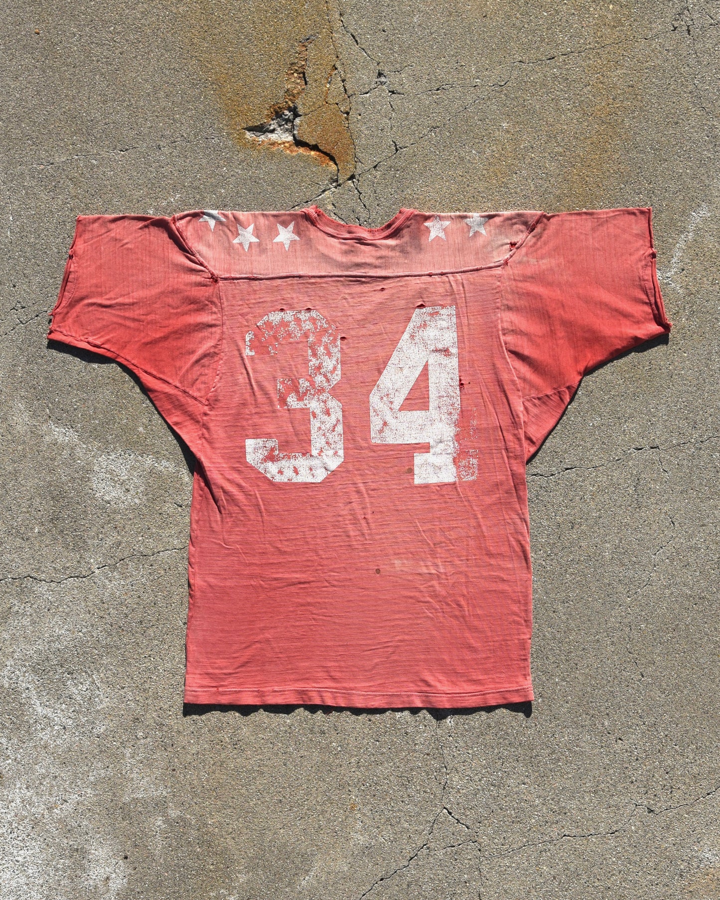 1960s Sun Faded Football Jersey