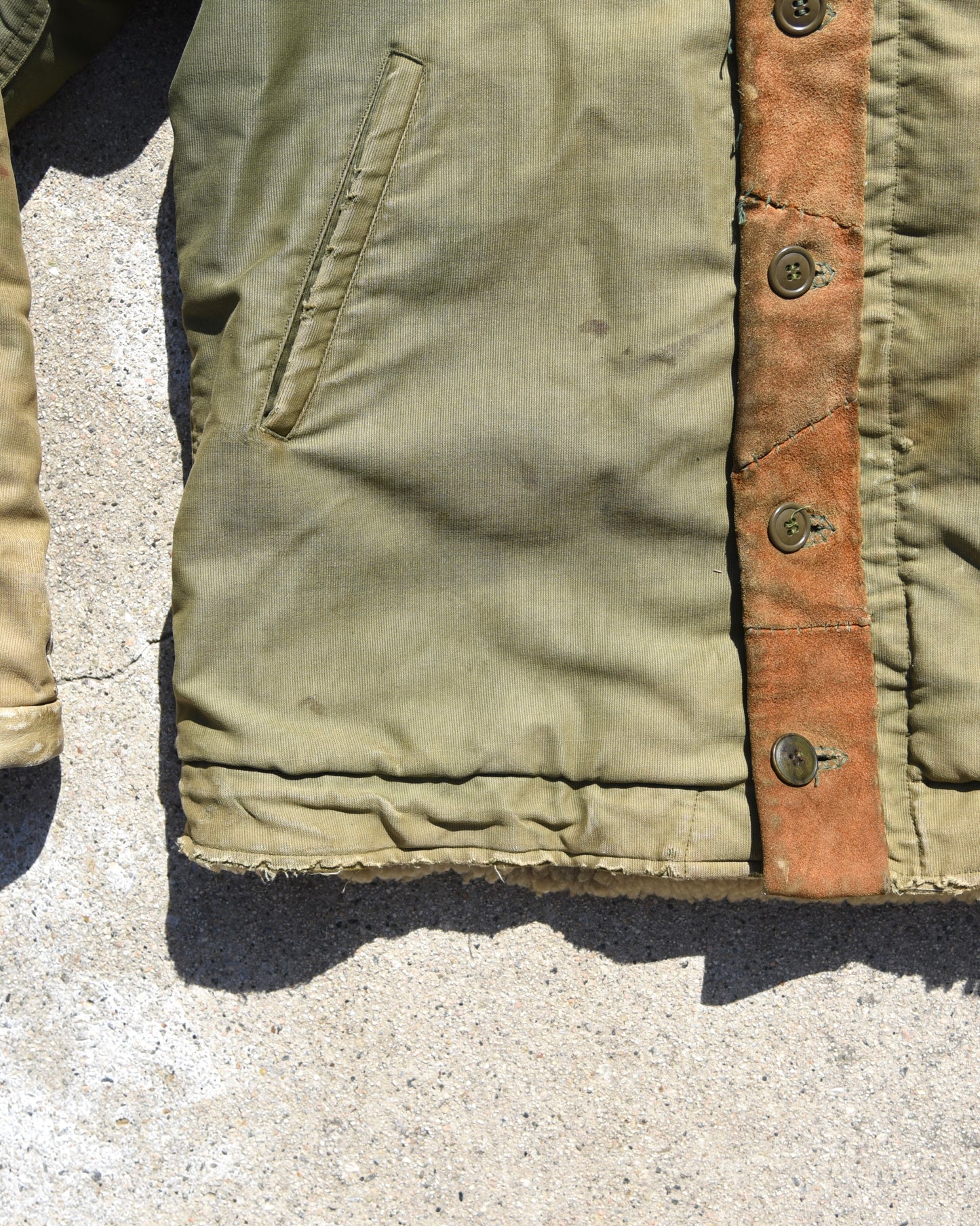1960s Sun Faded USN N1 Deck Jacket