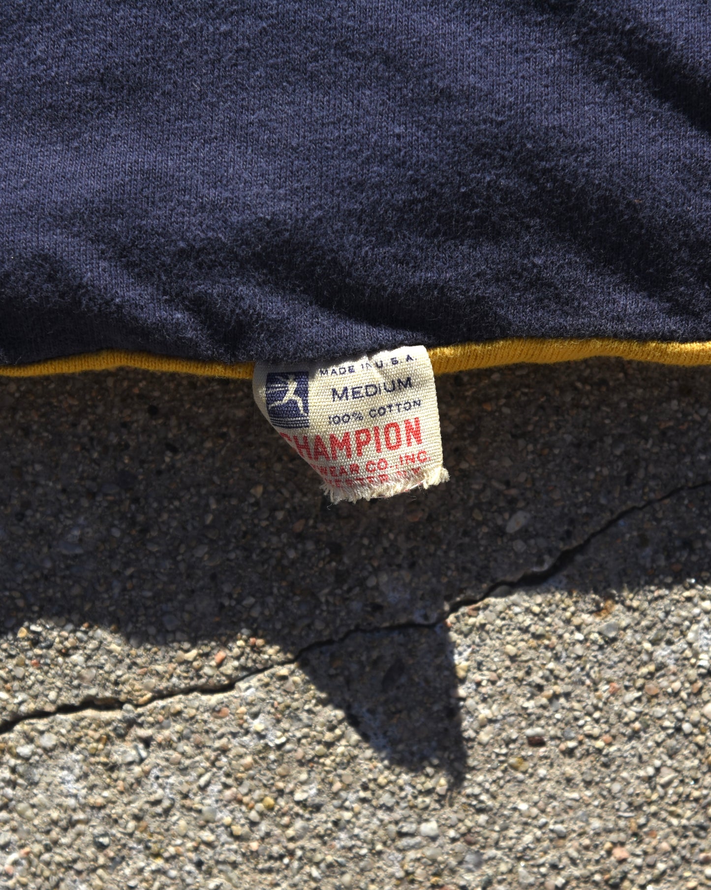 1950s Champion Running Man Millersville State Double Face Tshirt