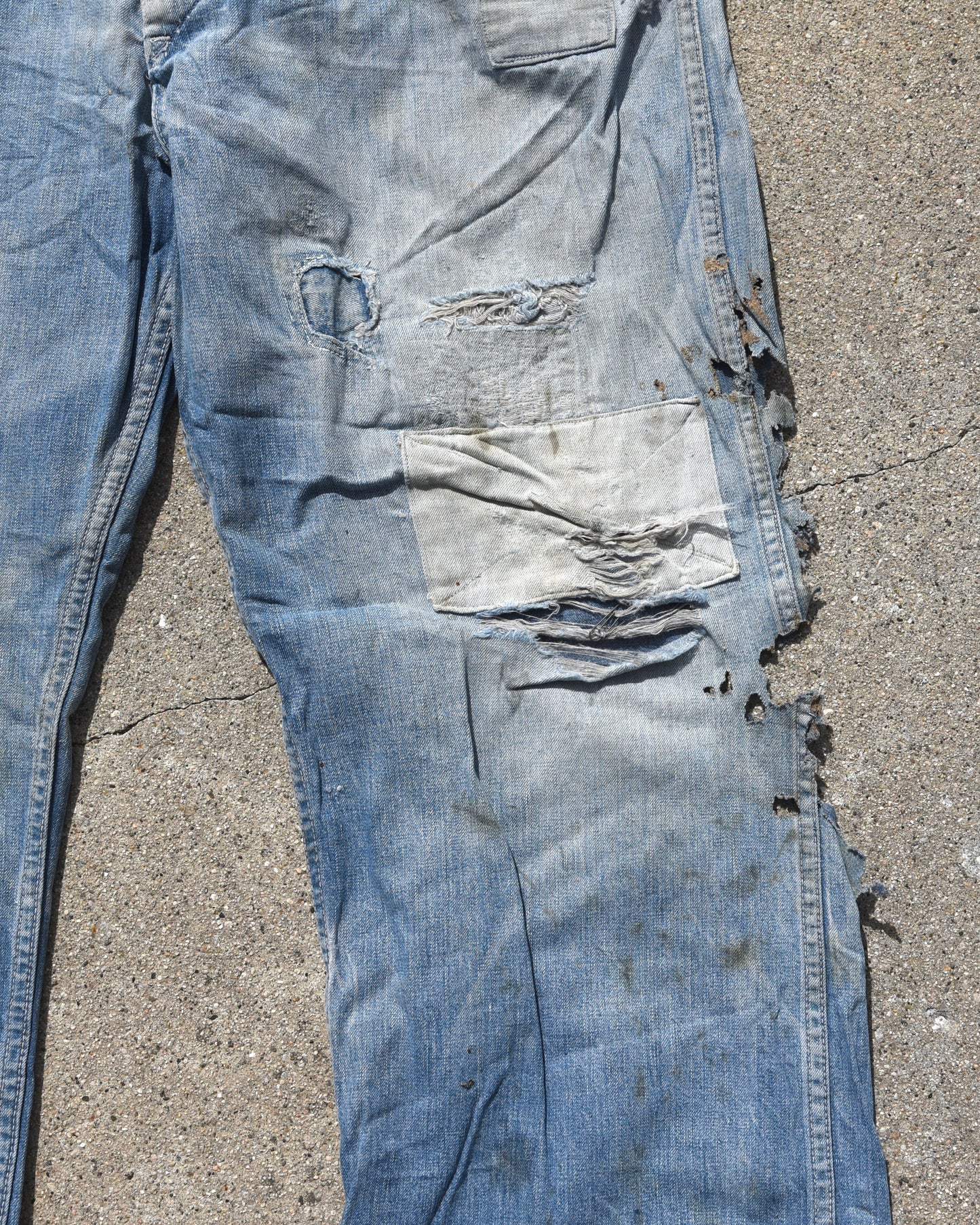 1950s Thrashed Carpenter Denim Jeans