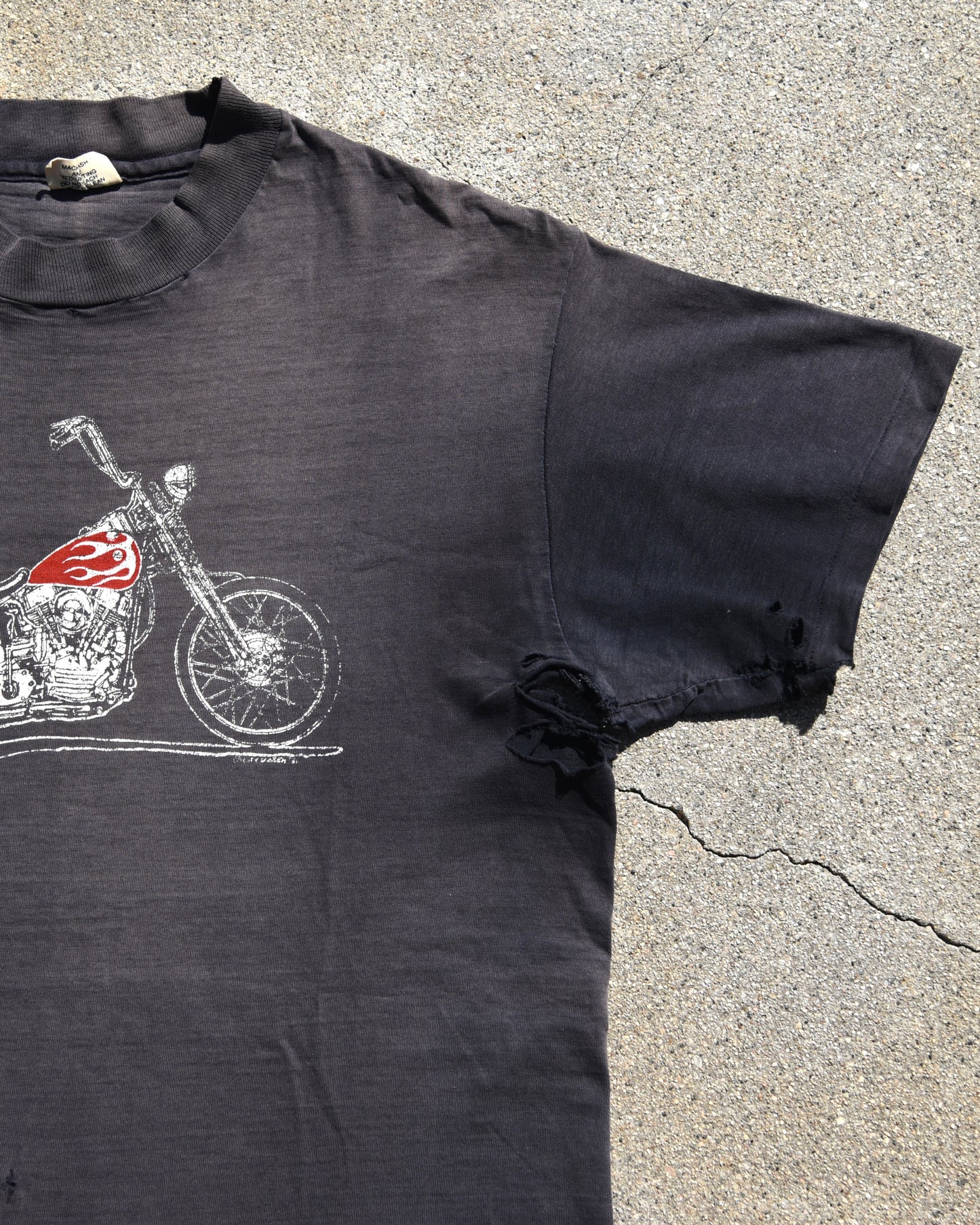 1980s Sun Faded Harley Davidson Tshirt