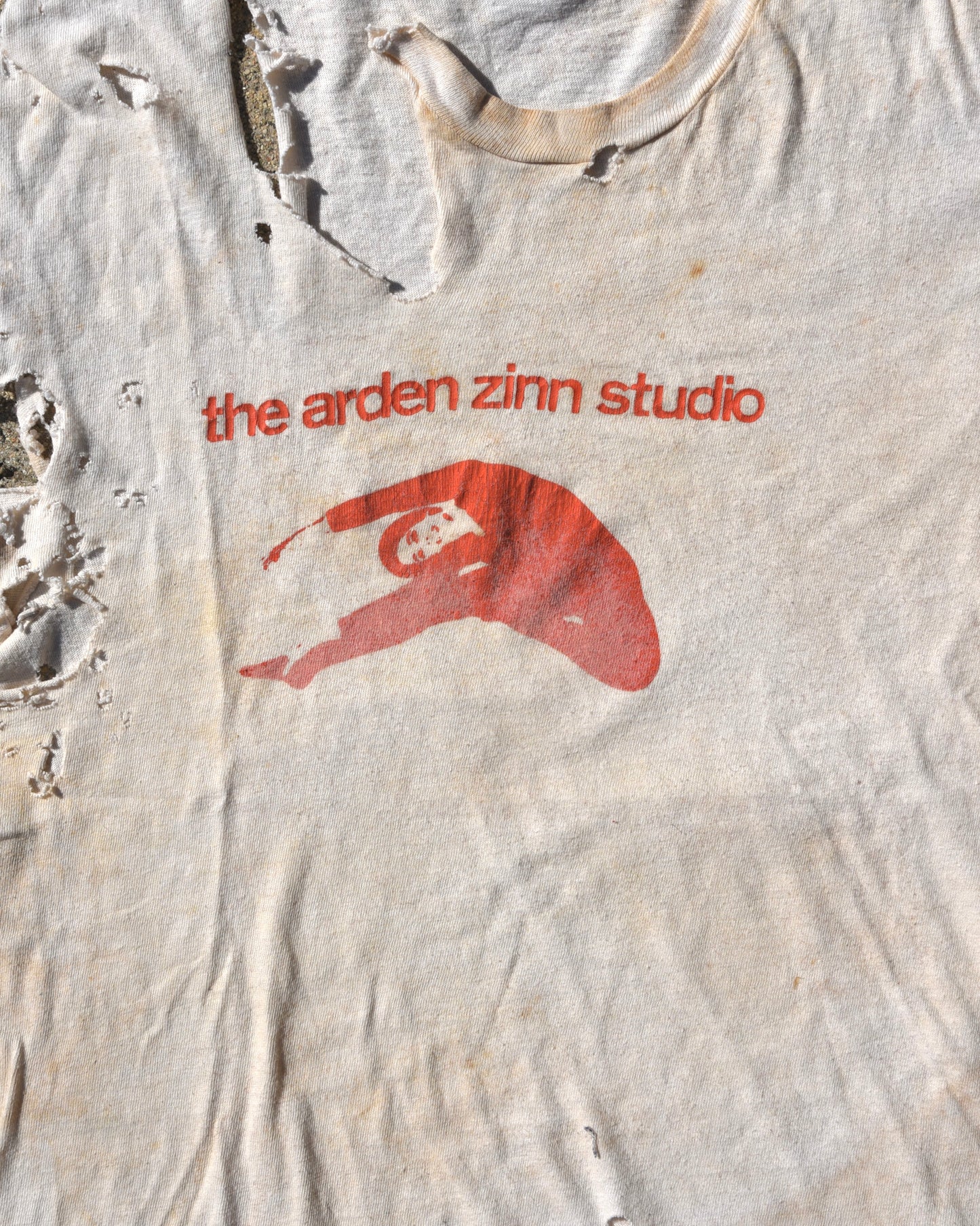 1970s Thrashed The Arden Zinn Studio Tshirt