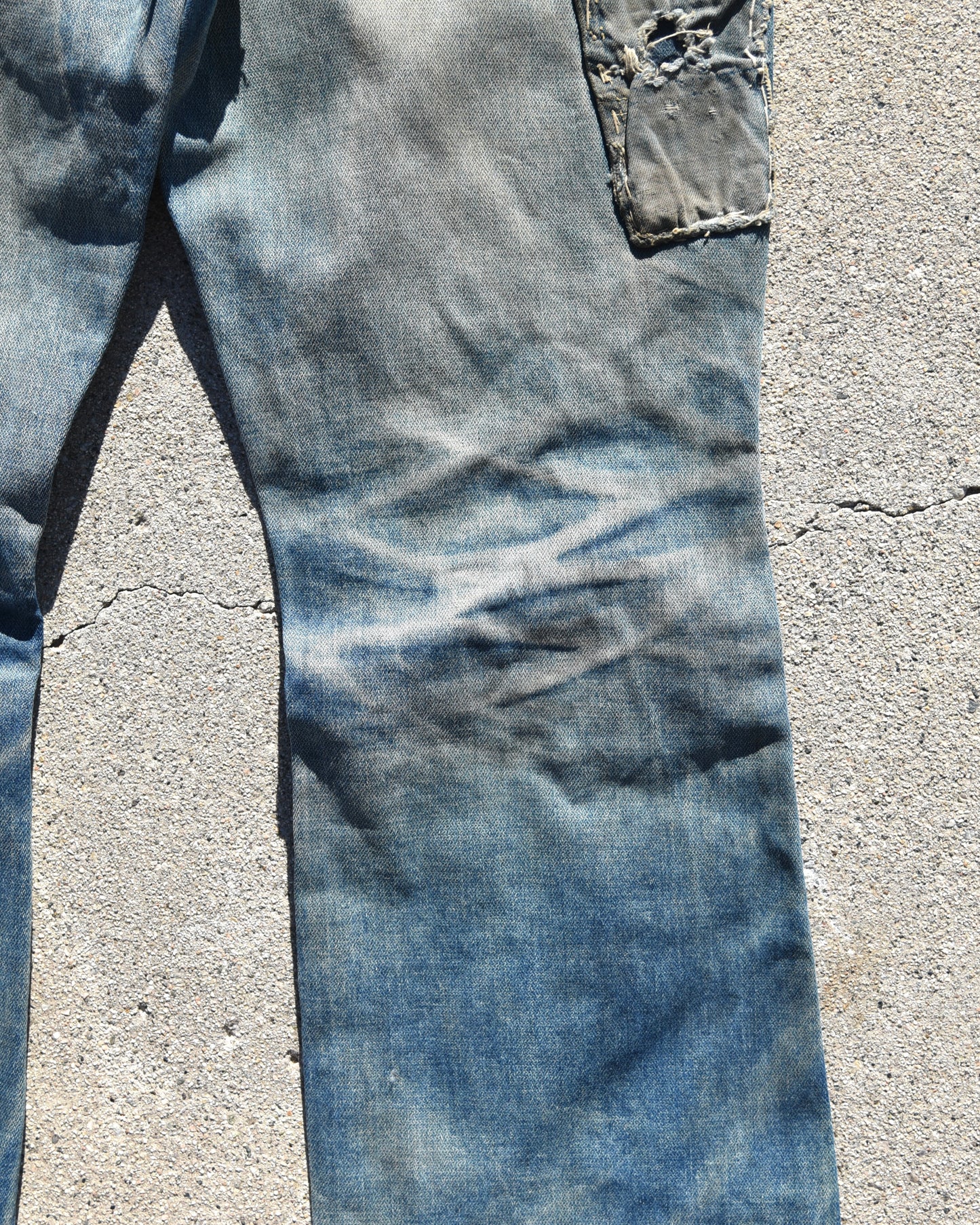 1970s Wrangler Bell Bottoms - Whisker Fading