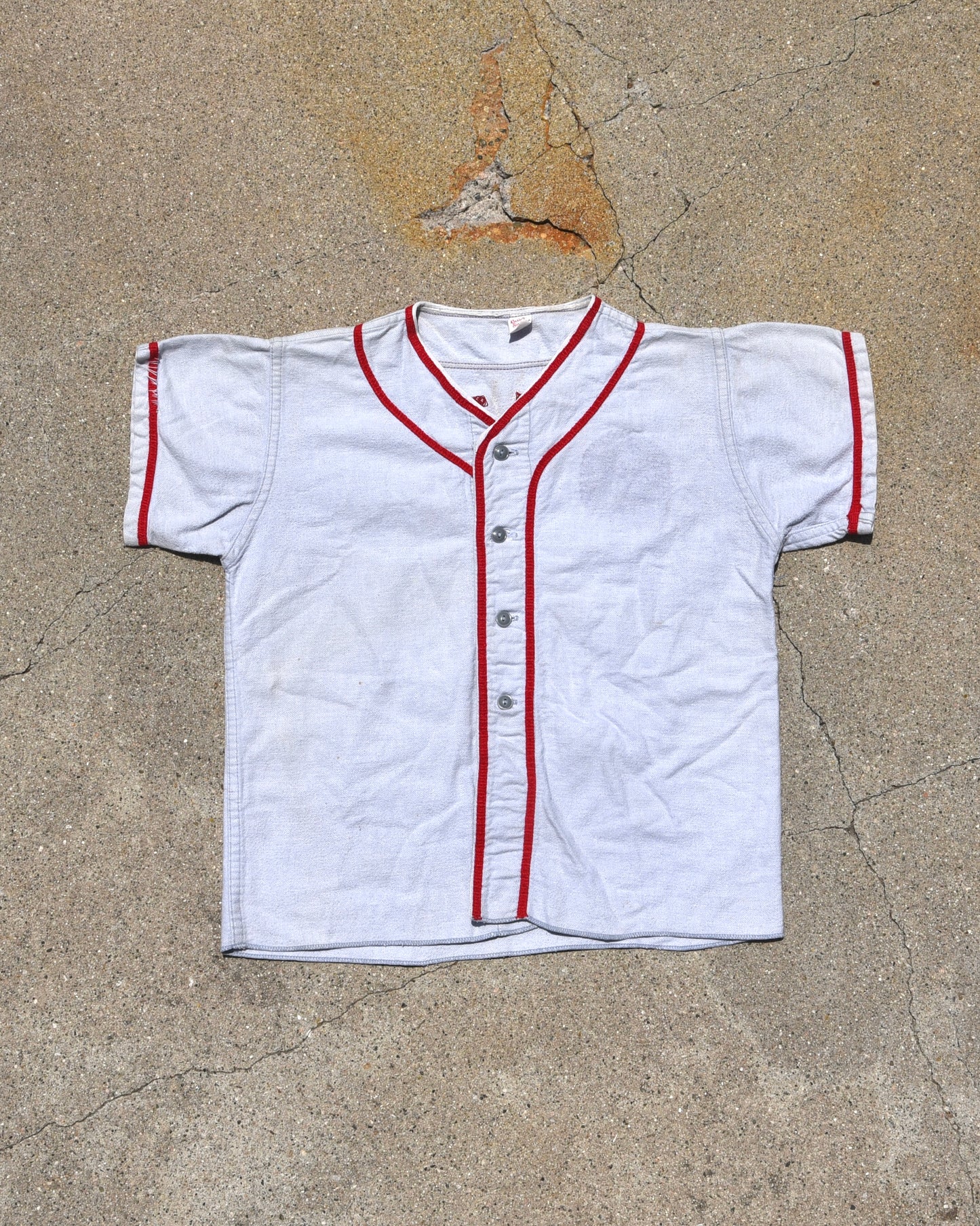 1950s Devils Chainstitched Baseball Jersey
