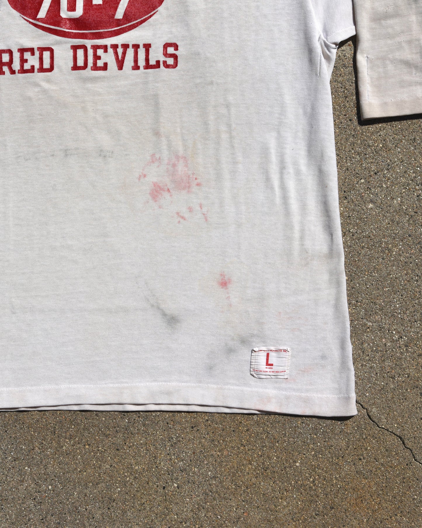 1960s Coquille Red Devils Football Jersey