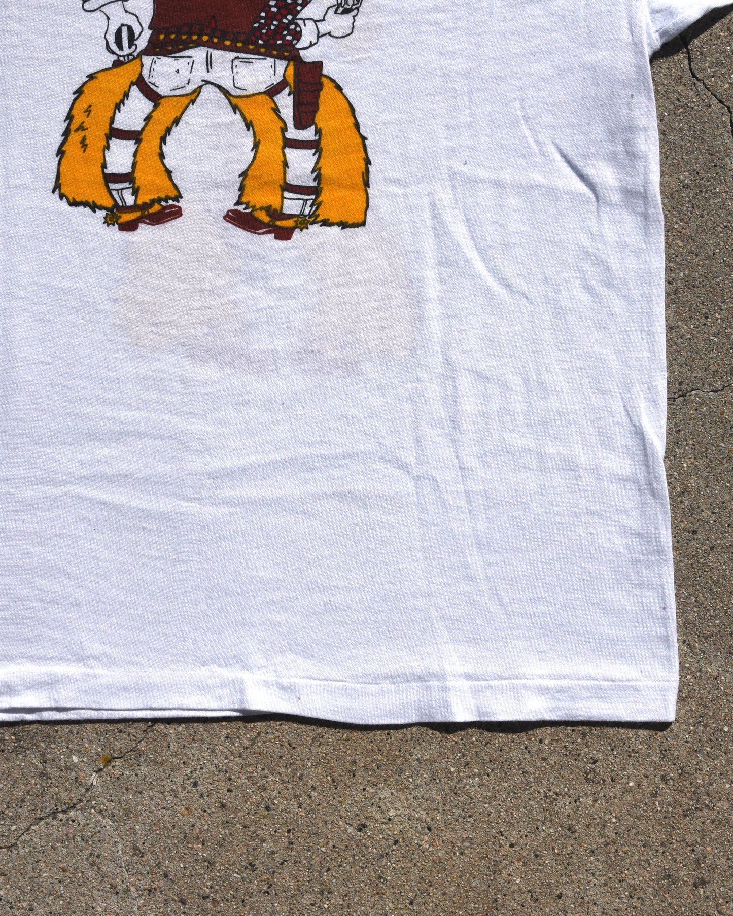 1970s Cowboy Ringer Tshirt