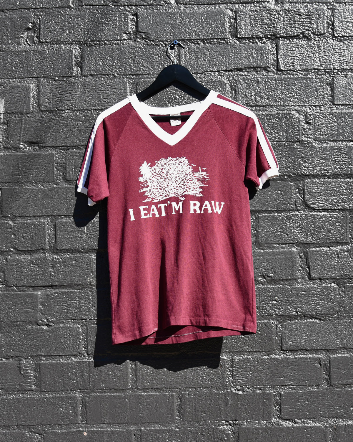 1980s I Eat ‘M Raw Tshirt