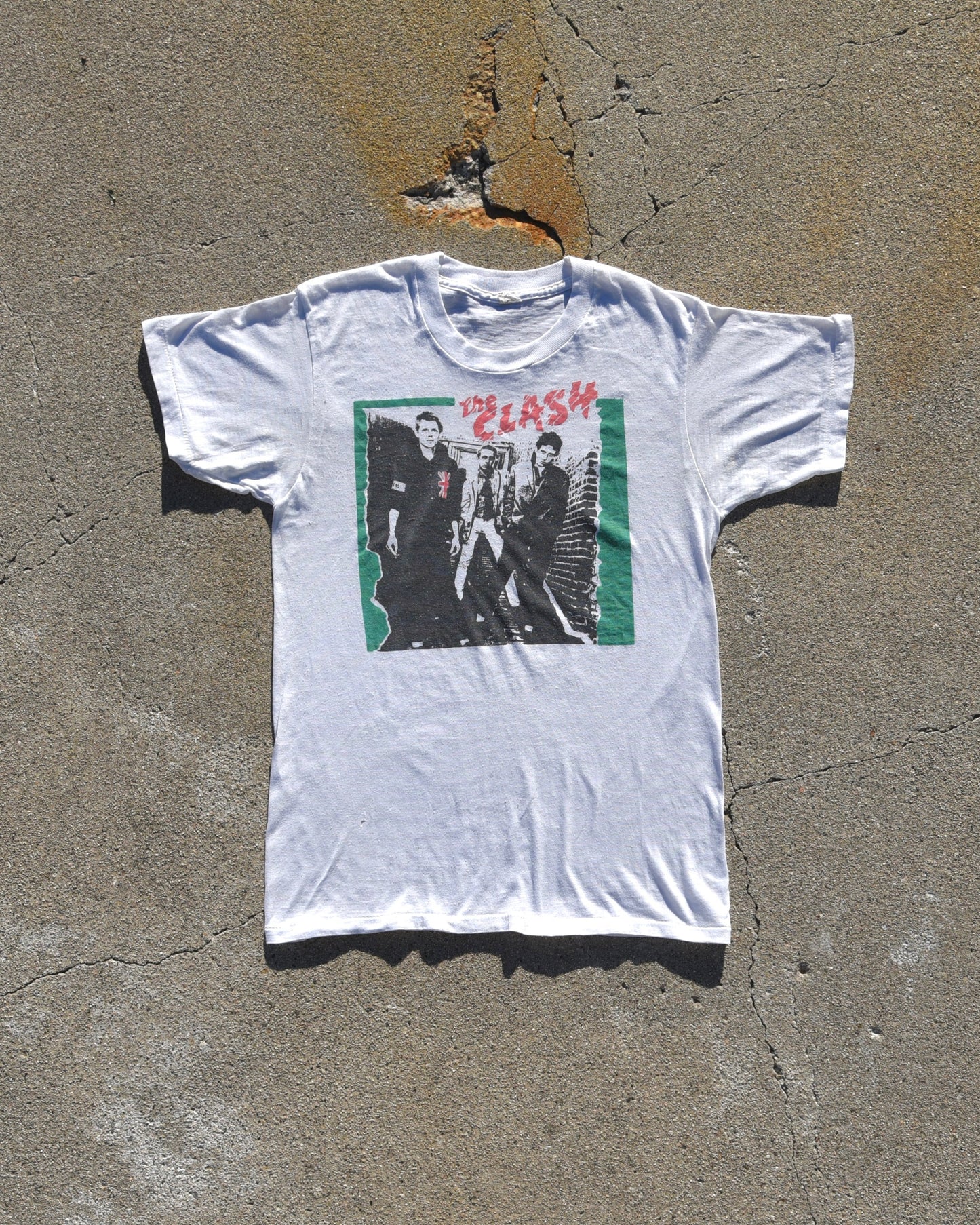 1980s The Clash Band Tshirt