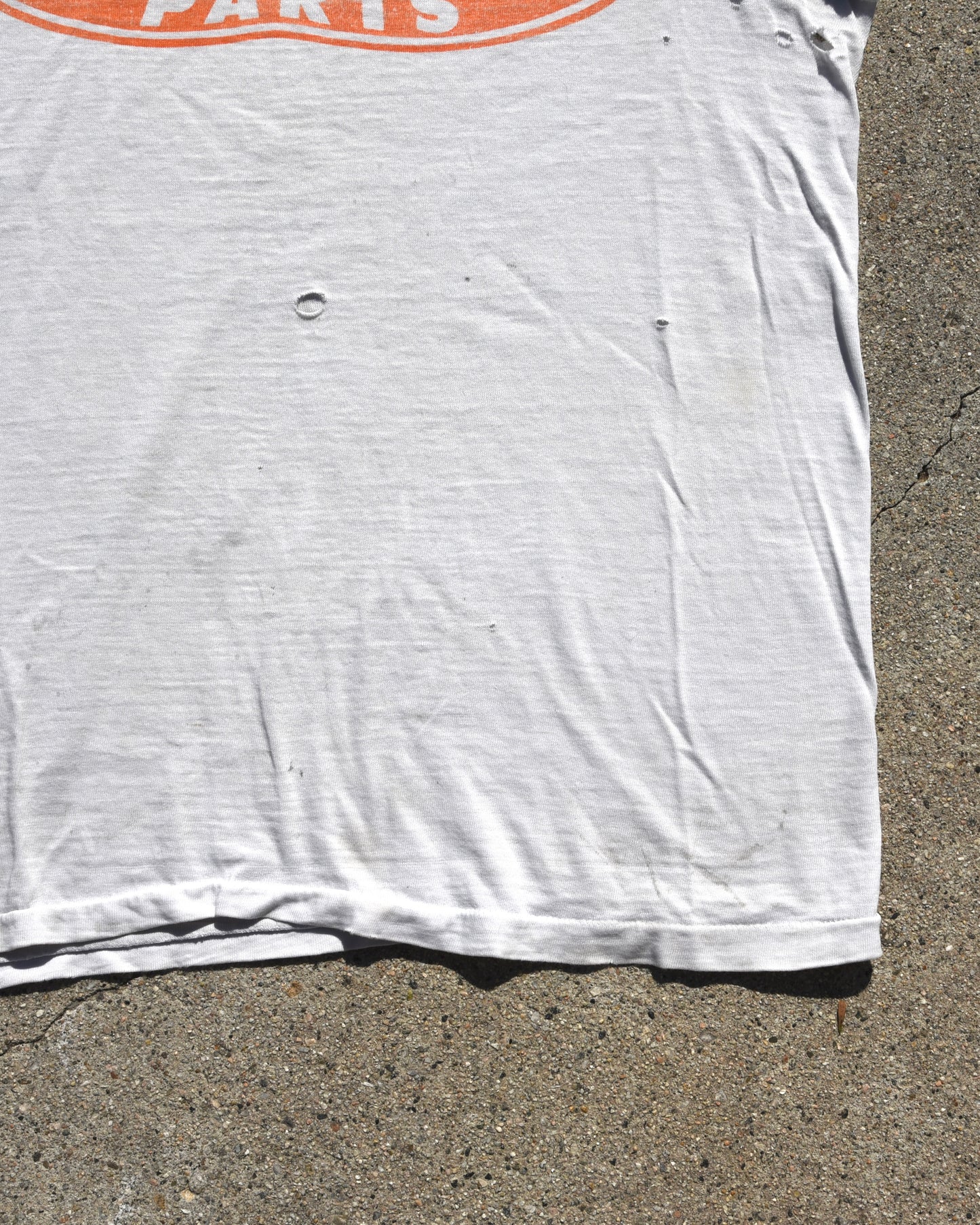1960s Thrashed Weber Genuine Parts Tshirt