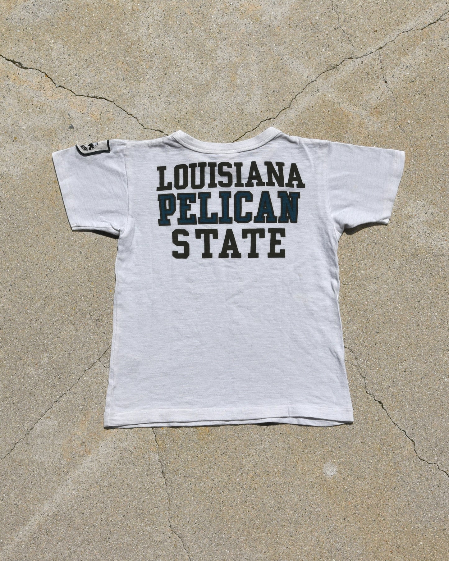 Denim Dungaree Louisiana Pelican State Tshirt