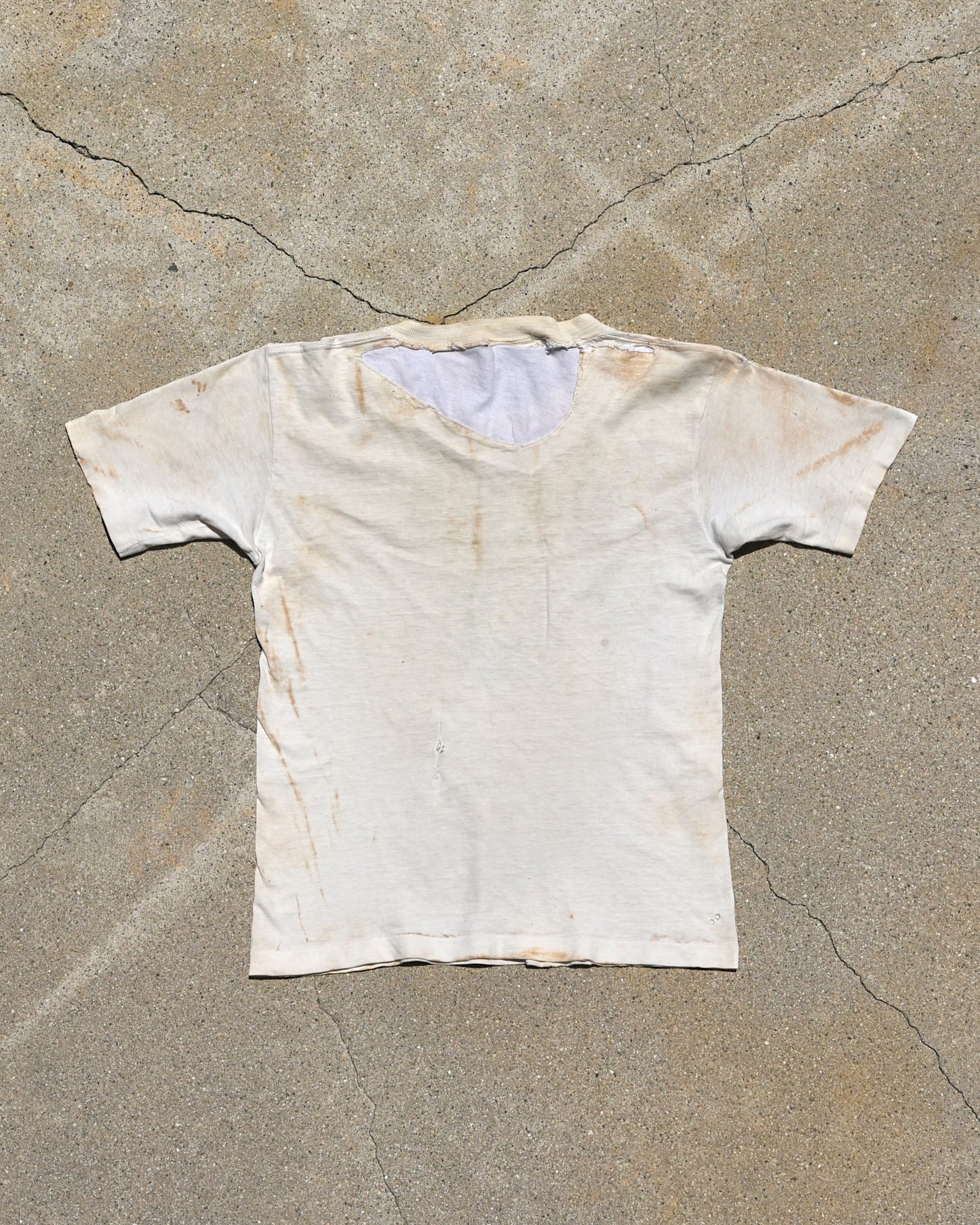 1960s Thrashed and Repaired UCLA Tshirt