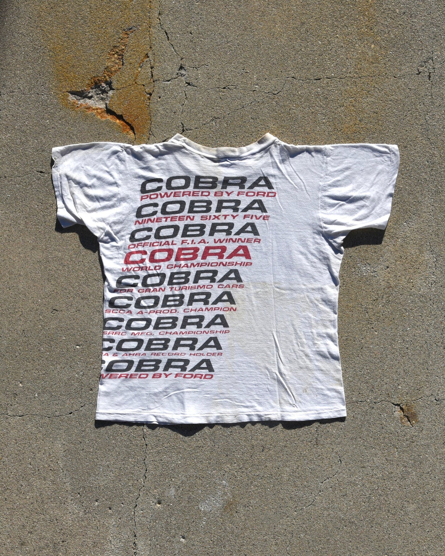 1965 Ford Shelby Cobra World Champion Tshirt
